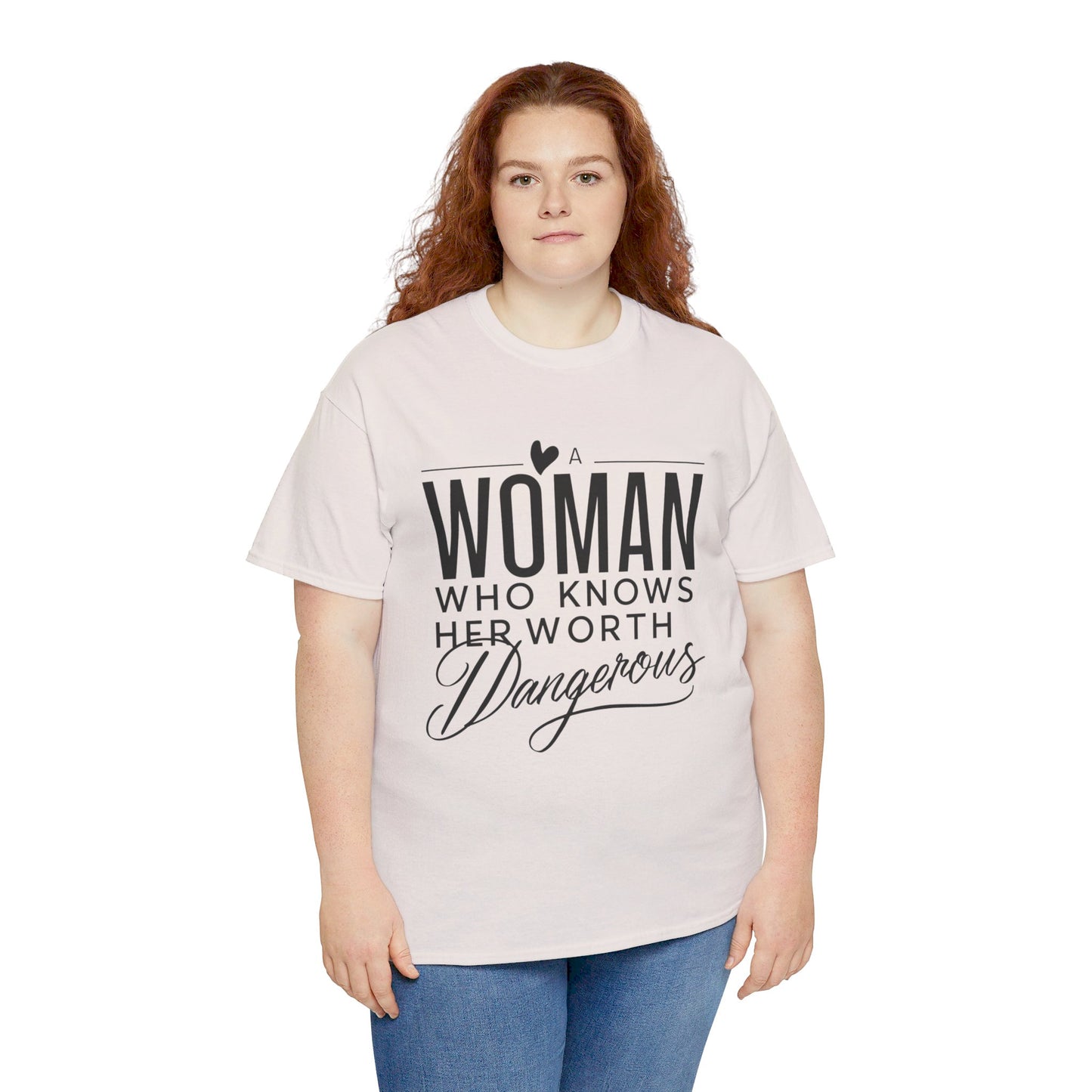 A Woman Heavy Cotton Tee