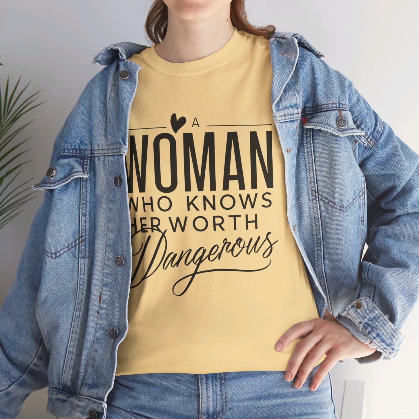 A Woman Heavy Cotton Tee