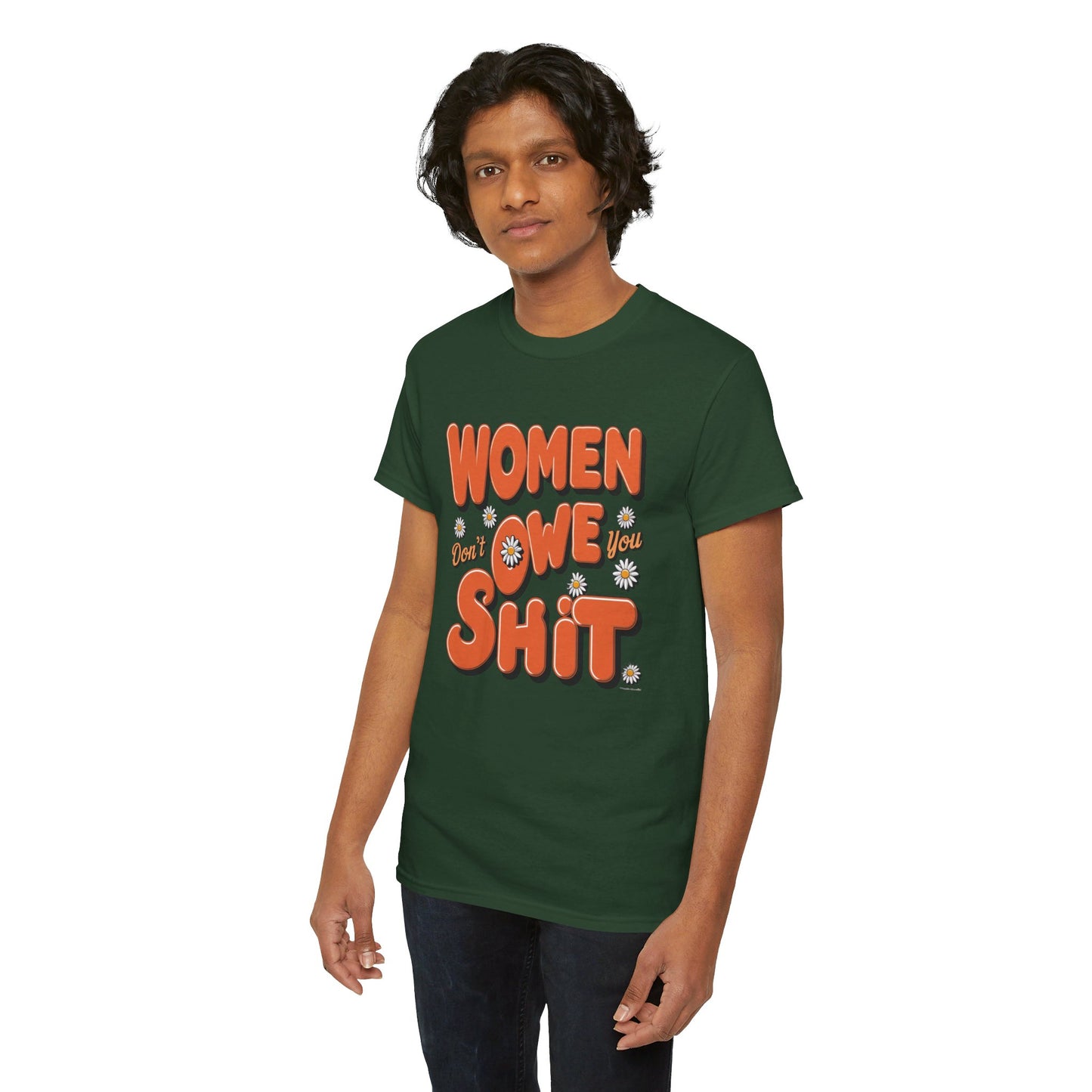 Women Don't Women Heavy Cotton Tee