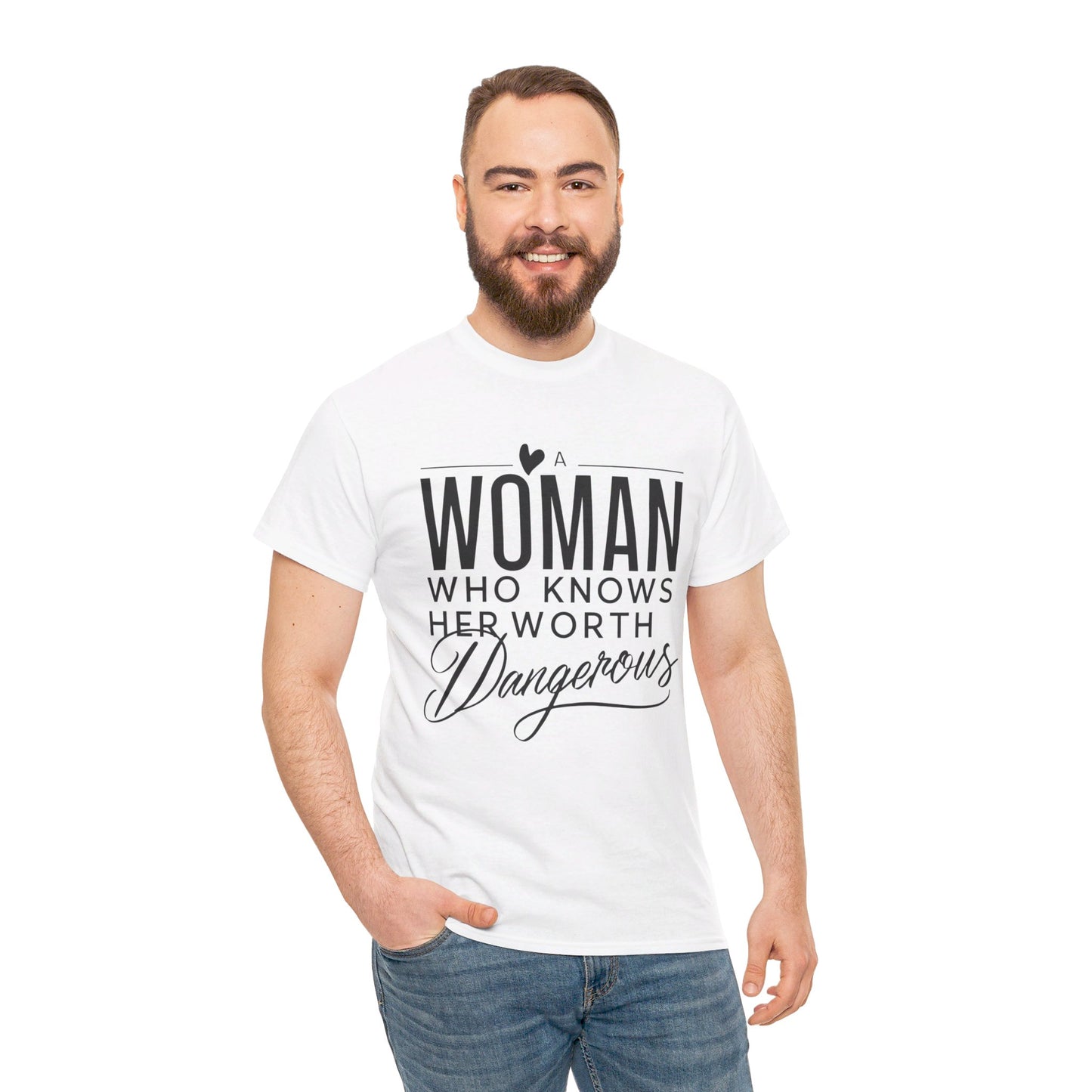 A Woman Heavy Cotton Tee