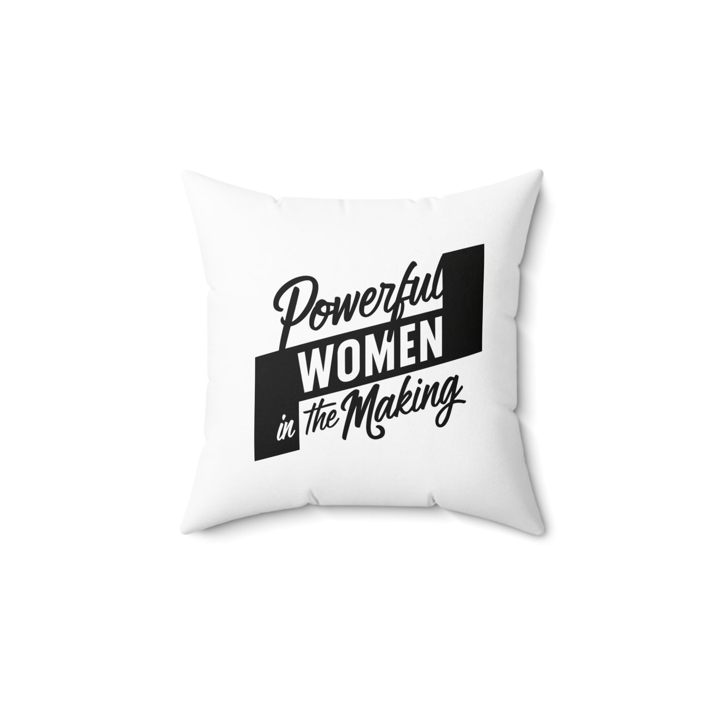Powerful Spun Polyester Square Pillow