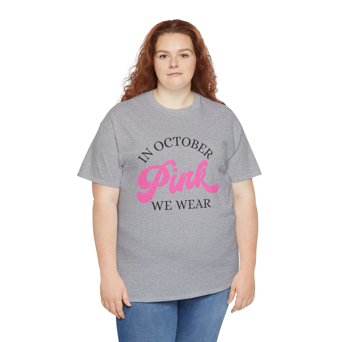In October Unisex Heavy Cotton Tee