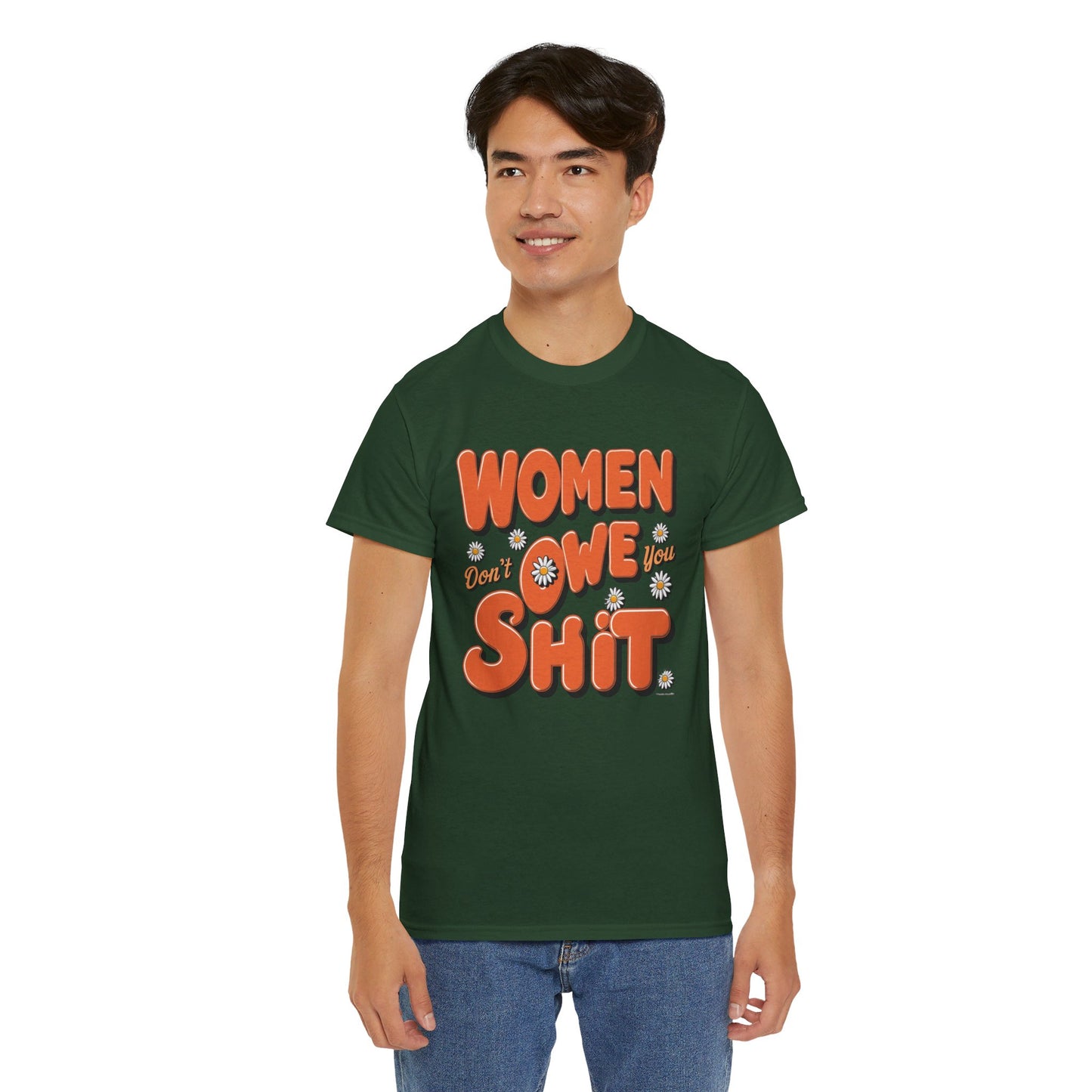 Women Don't Women Heavy Cotton Tee