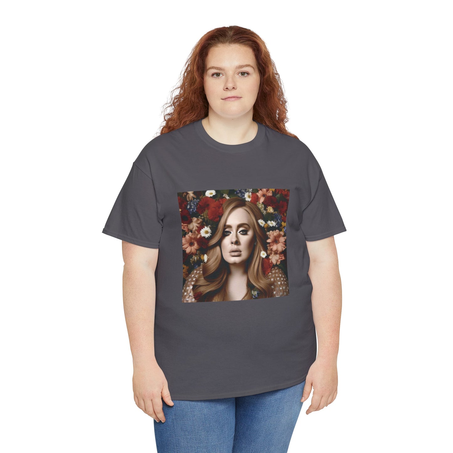 Adele T Shirt with Hearts