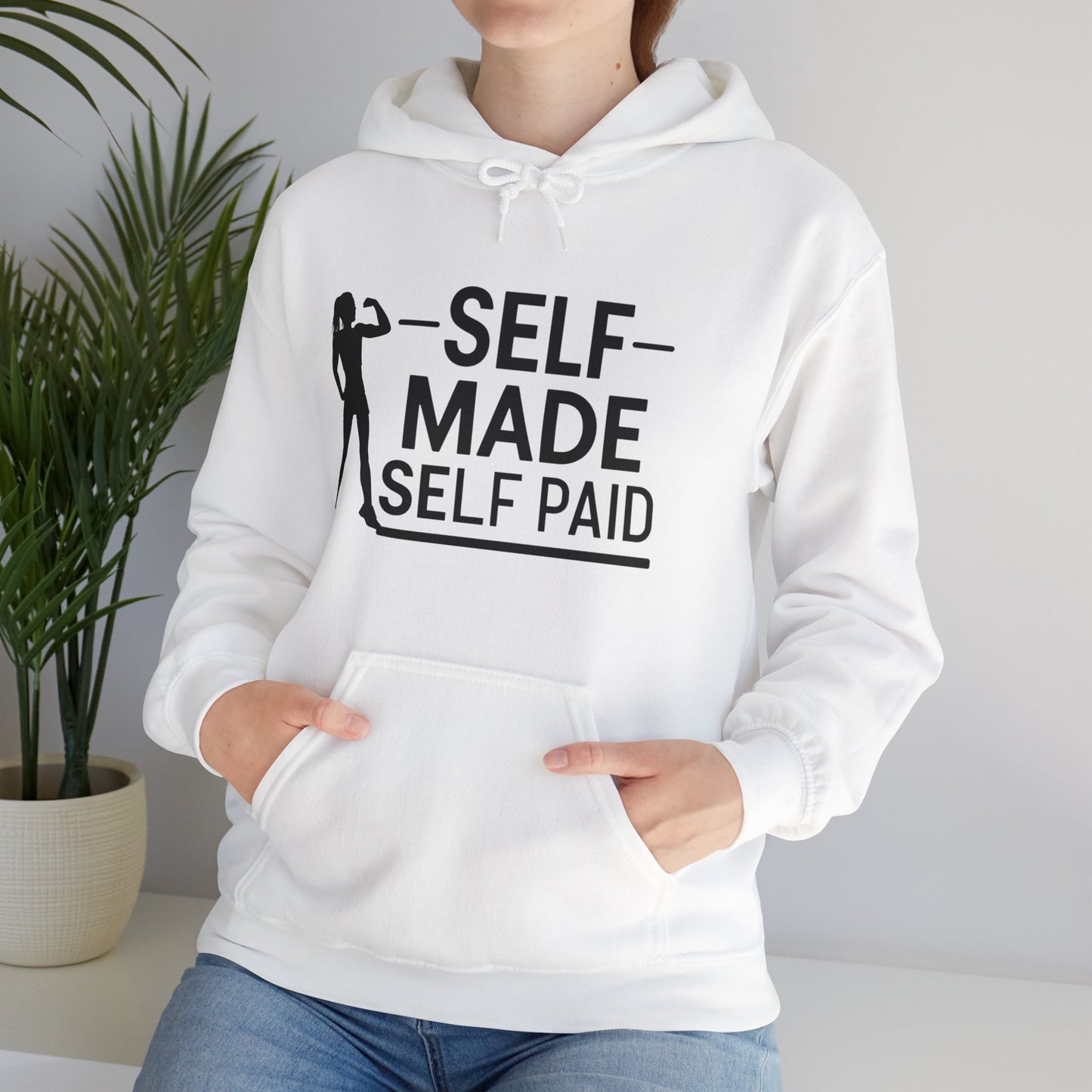 Self Made Self Paid Unisex Heavy Blend™ Hooded Sweatshirt