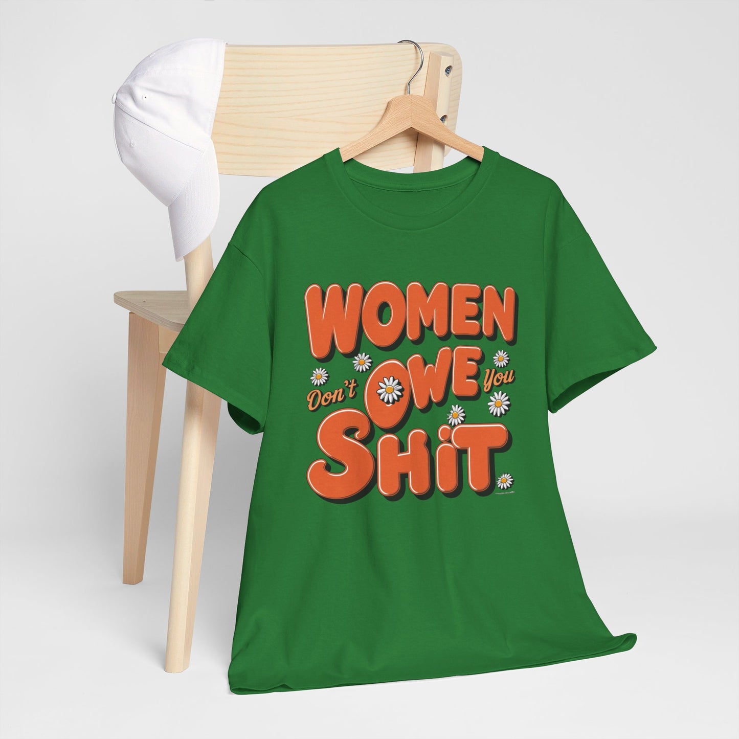 Women Don't Women Heavy Cotton Tee