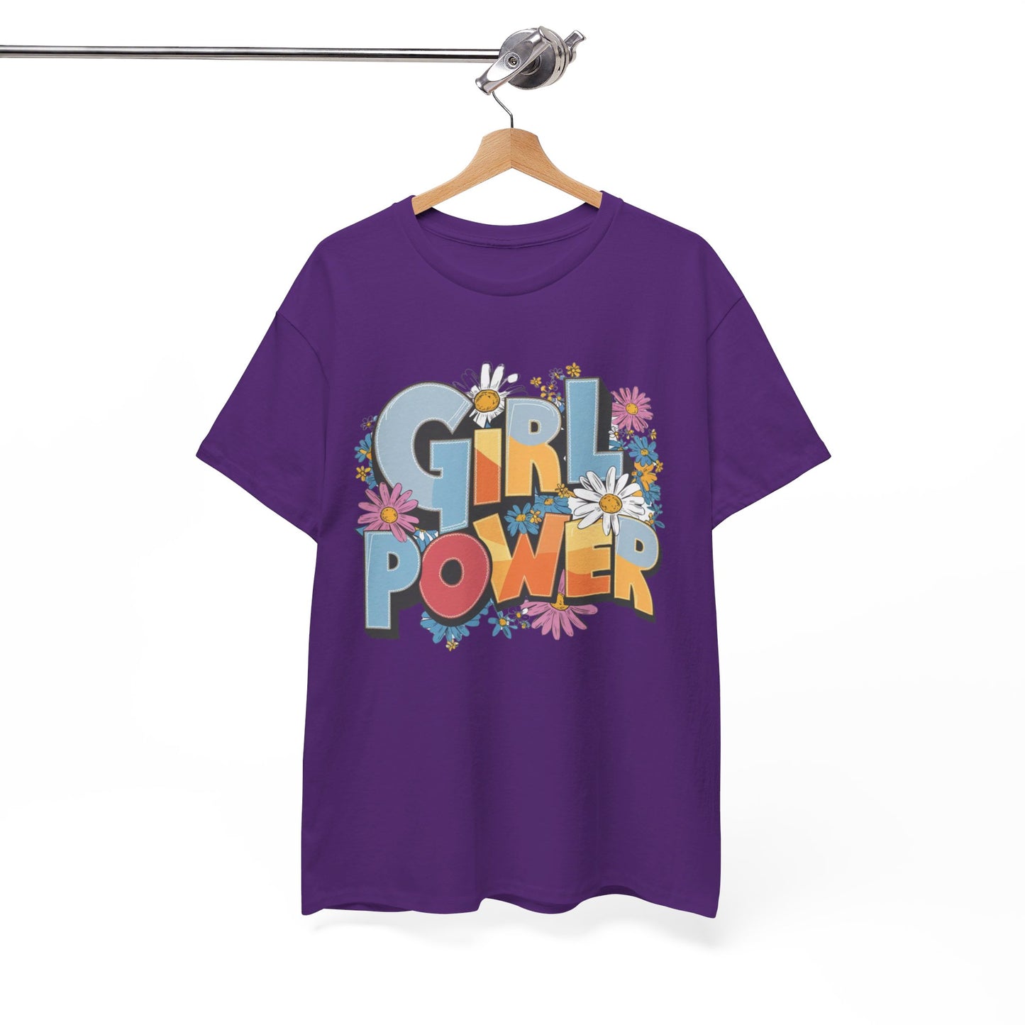 Girl Power Women Heavy Cotton Tee