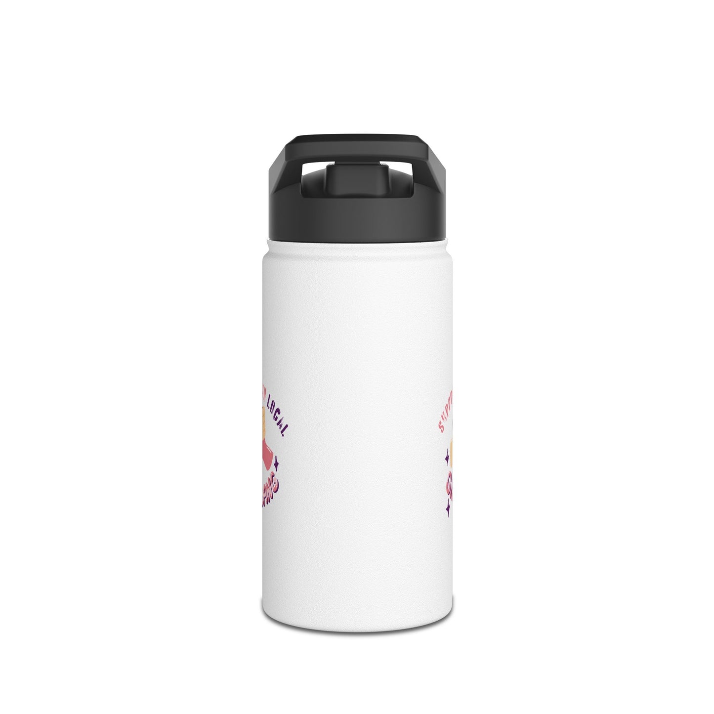 Support Your Stainless Steel Water Bottle, Standard Lid