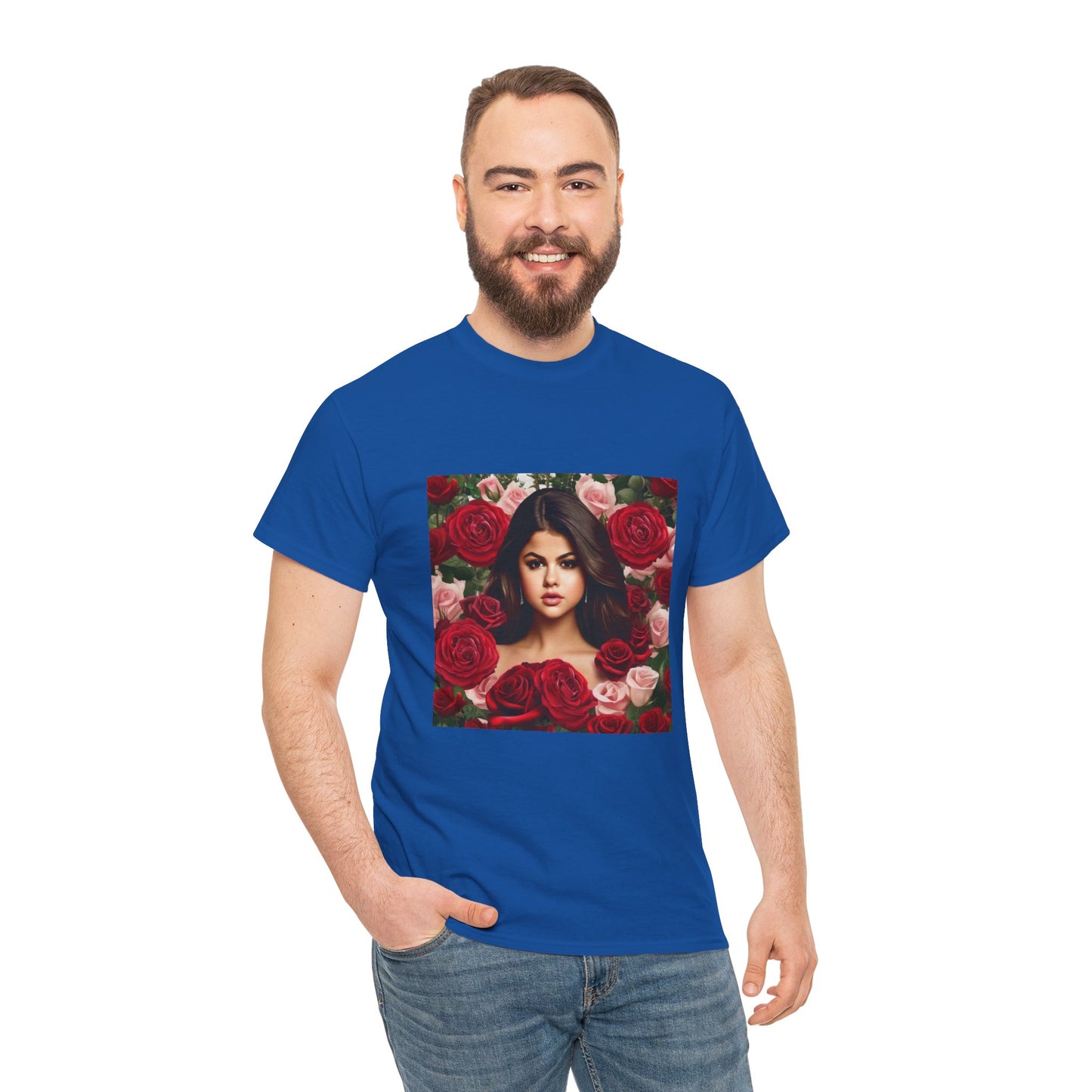 Selena Gomez T Shirt with Hearts
