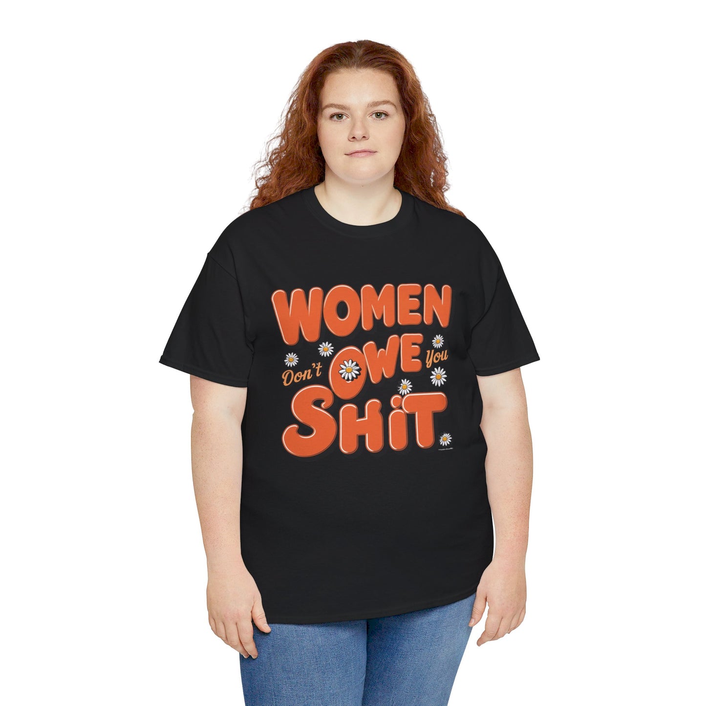 Women Don't Women Heavy Cotton Tee