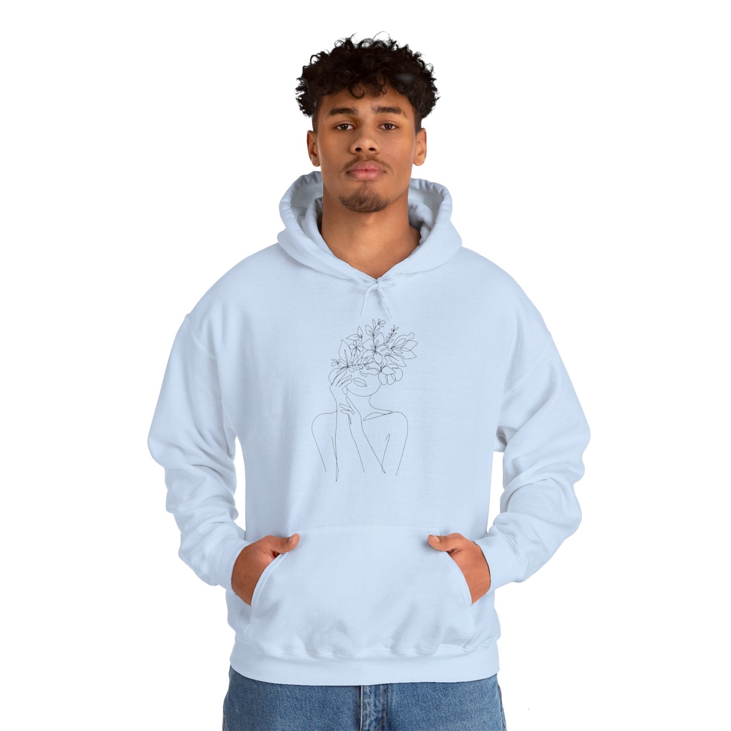 Women Artwork Unisex Heavy Blend™ Hooded Sweatshirt