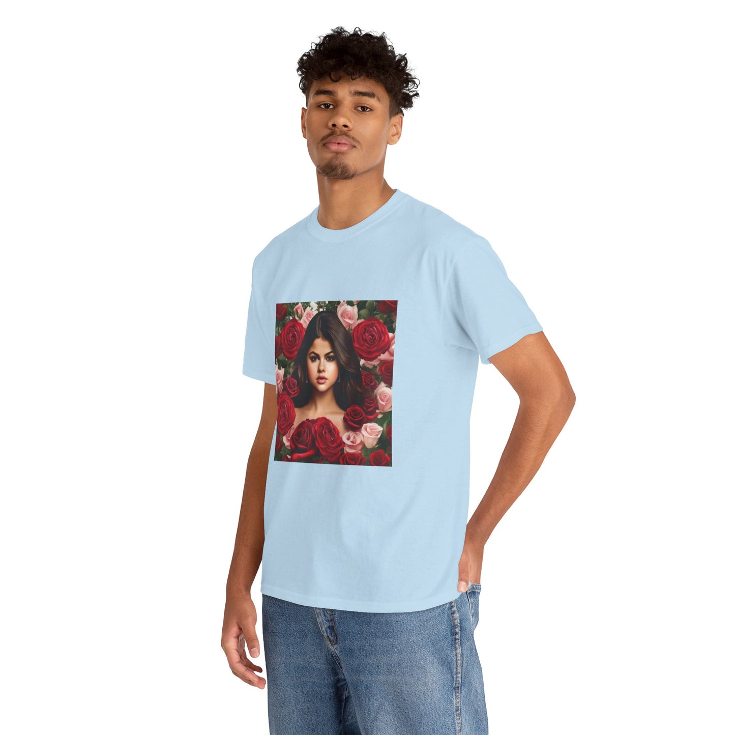 Selena Gomez T Shirt with Hearts