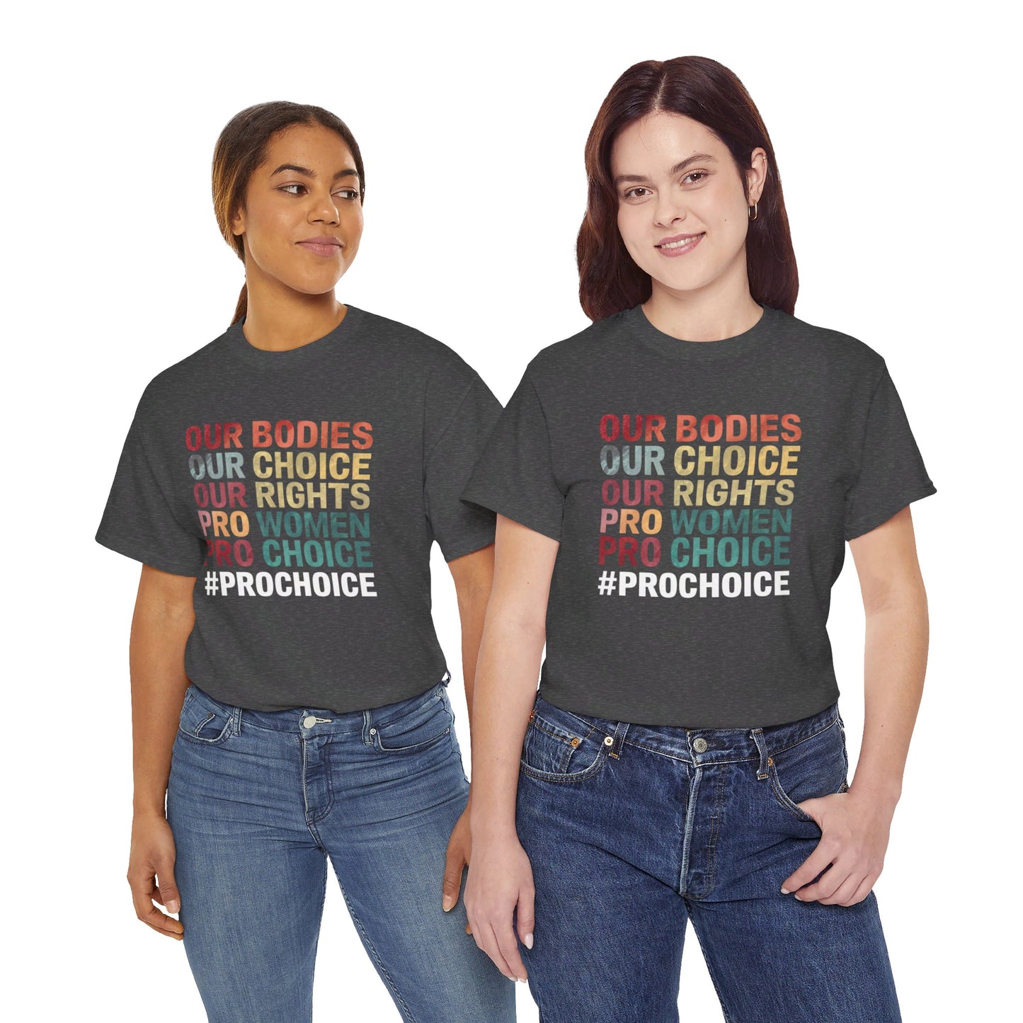 Our Bodies Women Heavy Cotton Tee