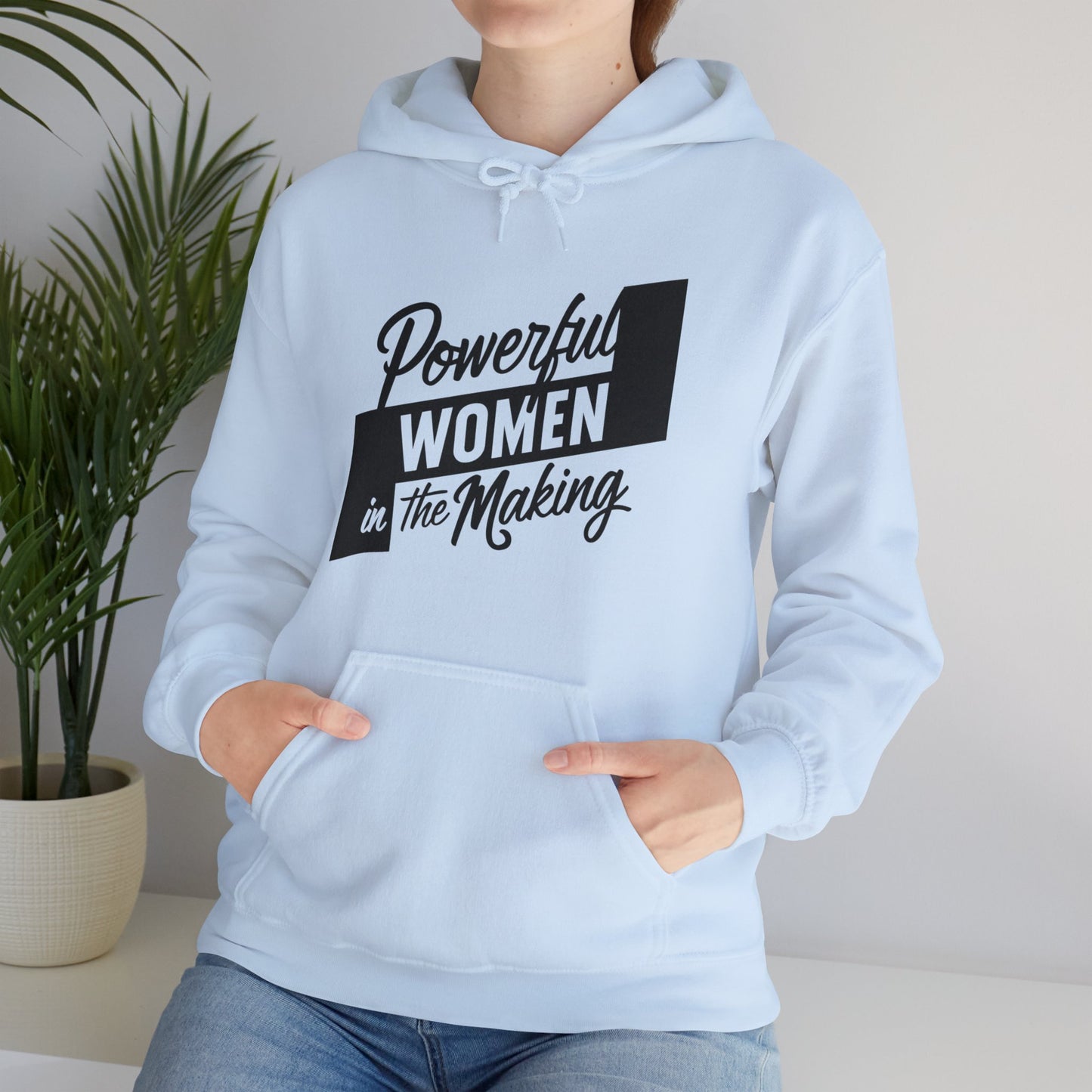 Powerful Women in the Making Unisex Heavy Blend™ Hooded Sweatshirt
