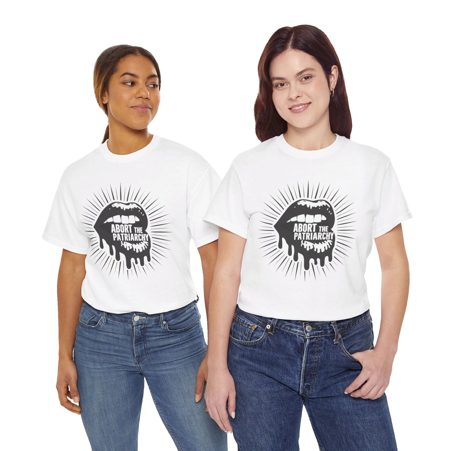 Abort The Women Heavy Cotton Tee