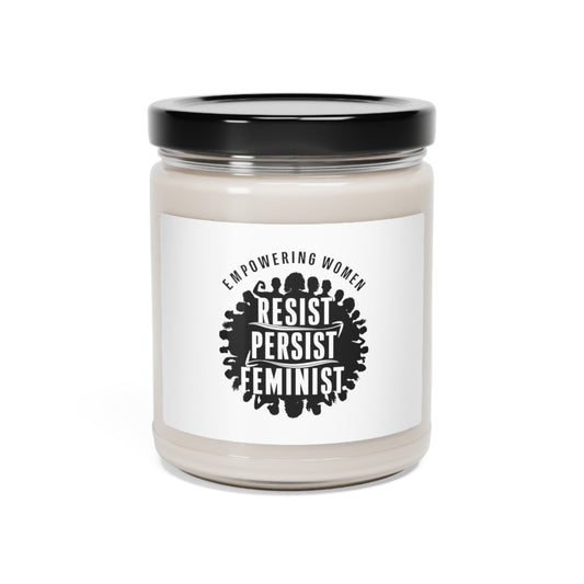 Resist Persist Scented Soy Candle, 9oz