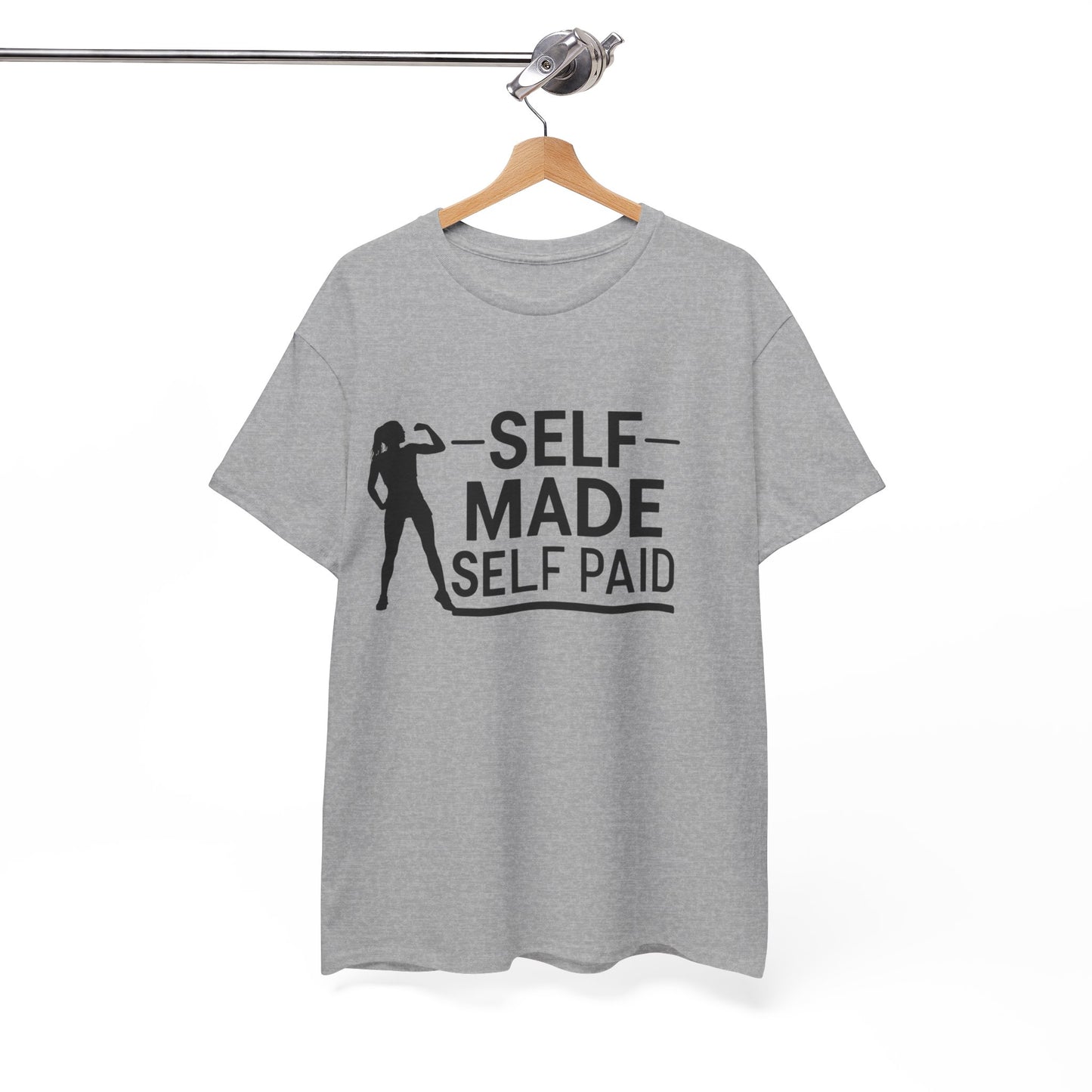 Self Made Printed T Shirt with Hearts
