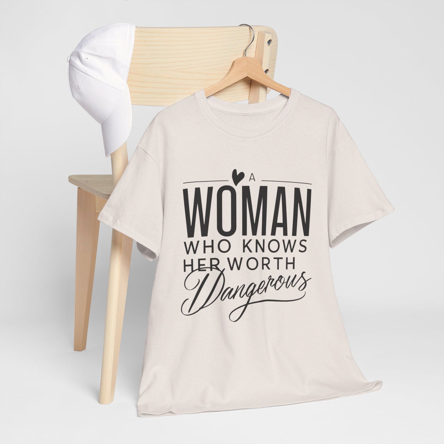 A Woman Heavy Cotton Tee