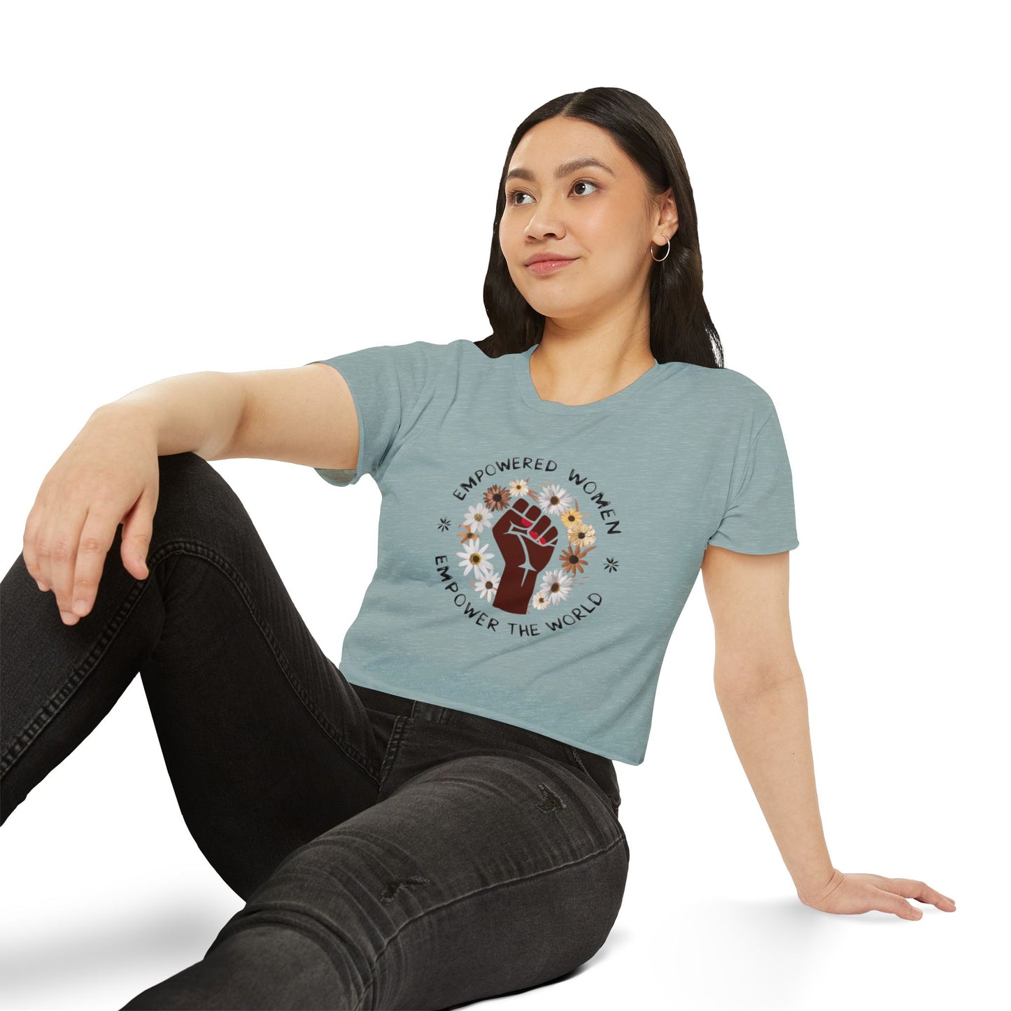 Empowered Women Women's Festival Crop Top
