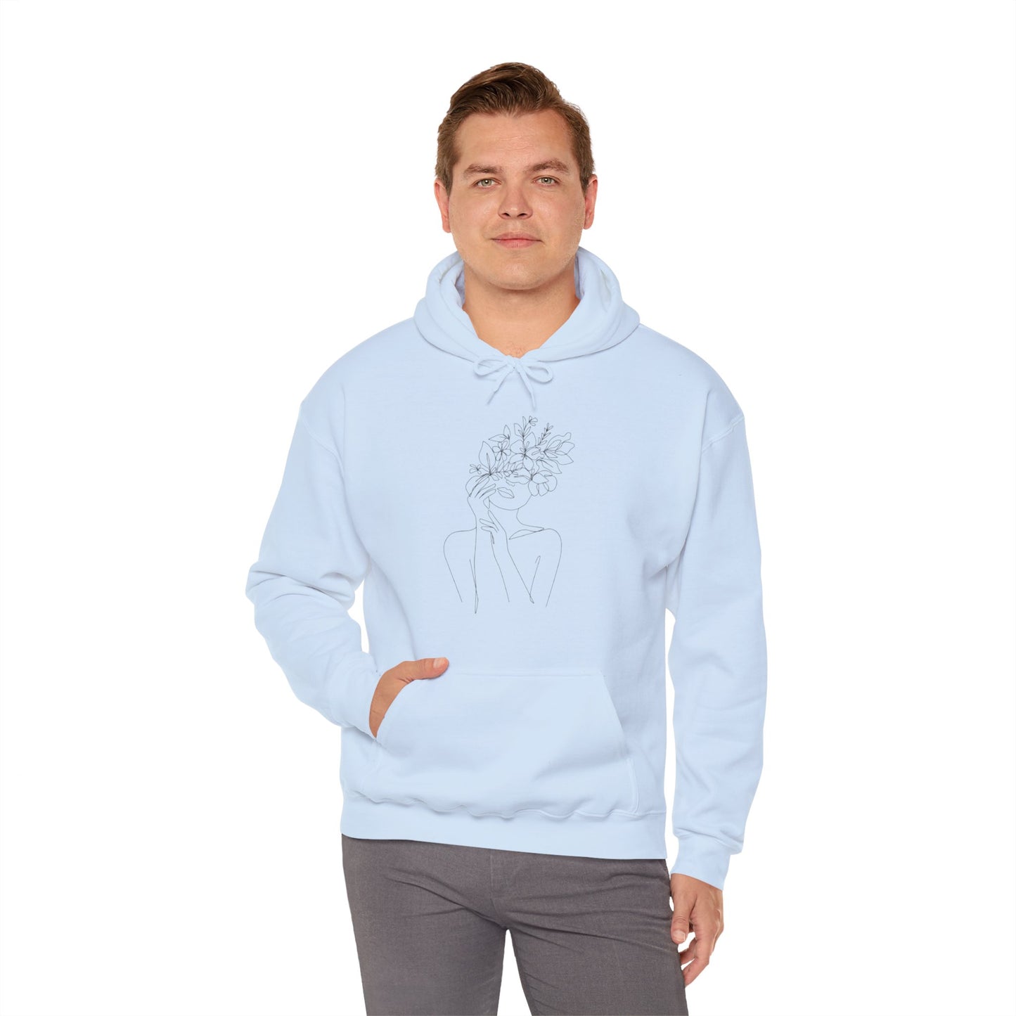 Women Artwork Unisex Heavy Blend™ Hooded Sweatshirt