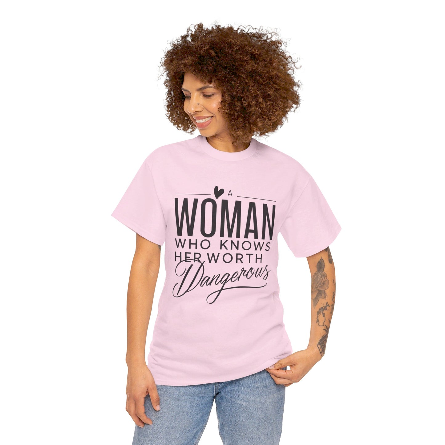 A Woman Heavy Cotton Tee
