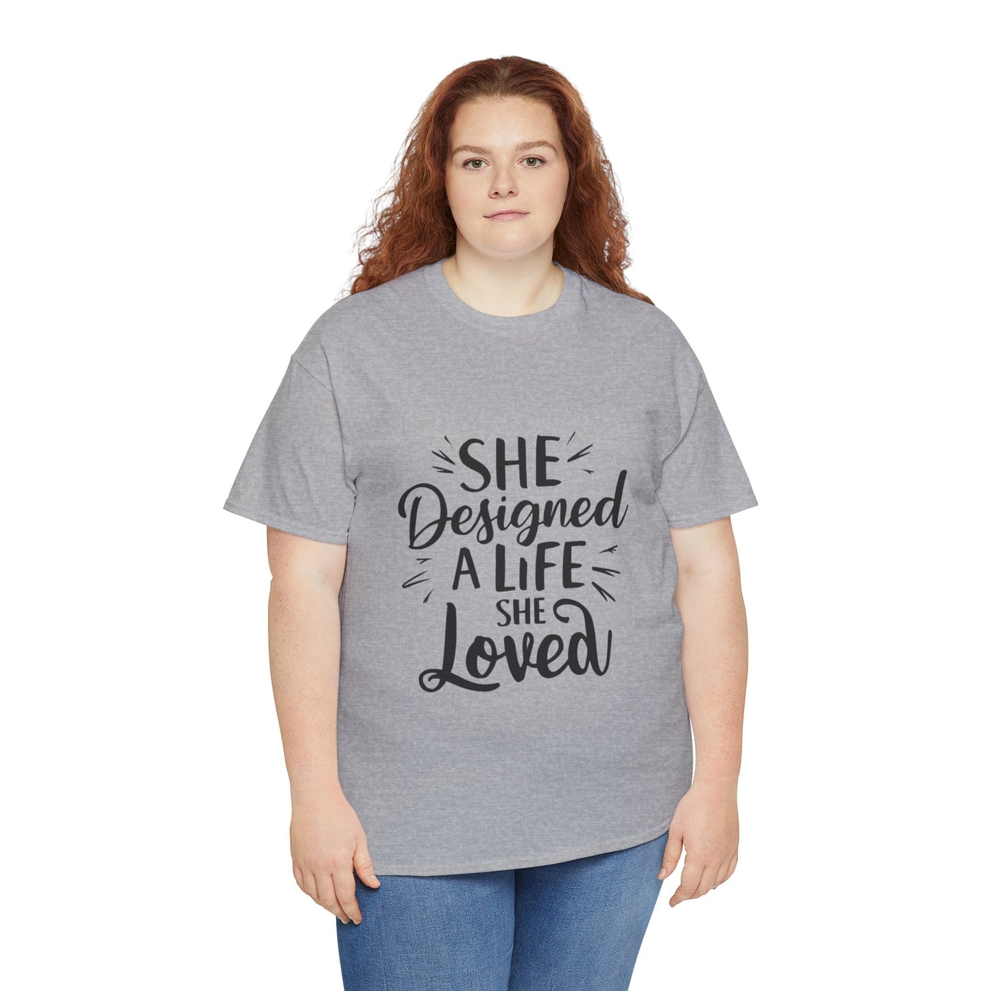 She Designed A Life T Shirt with Hearts