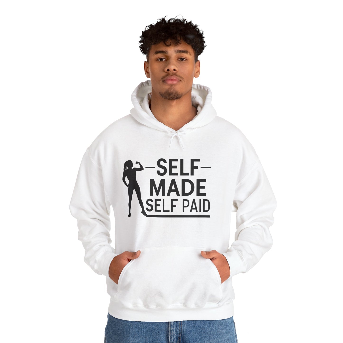 Self Made Self Paid Unisex Heavy Blend™ Hooded Sweatshirt