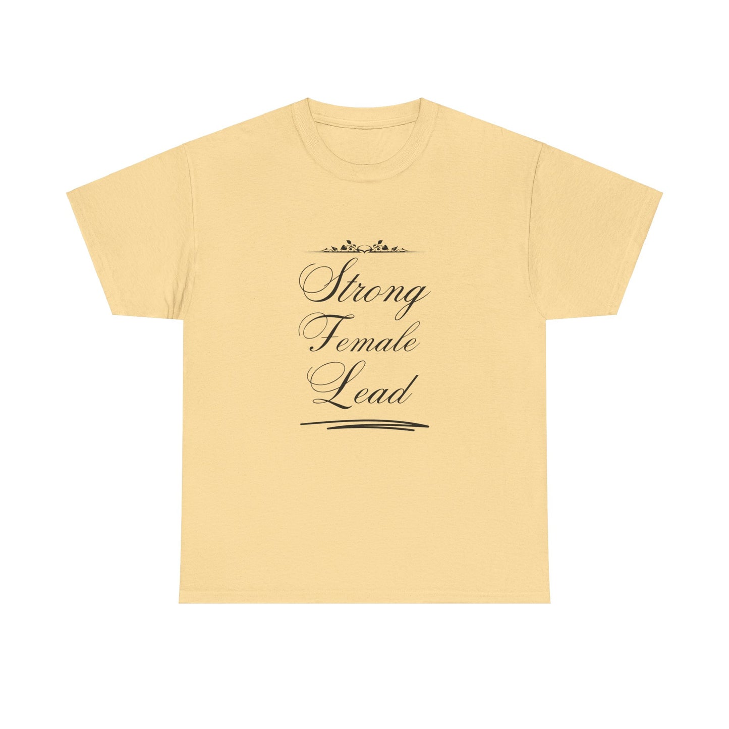 Strong Female Women Heavy Cotton Tee