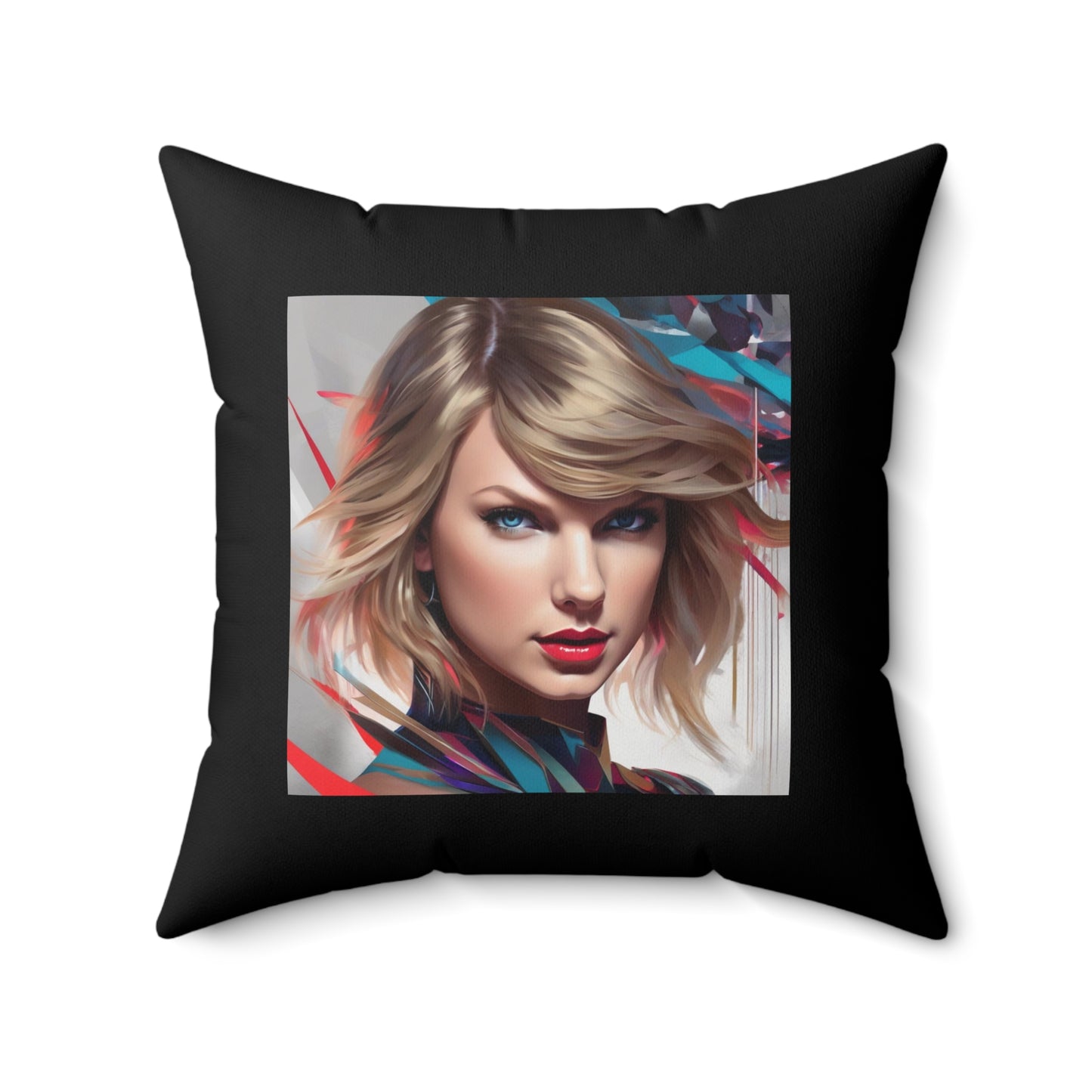 Women Spun Polyester Square Pillow