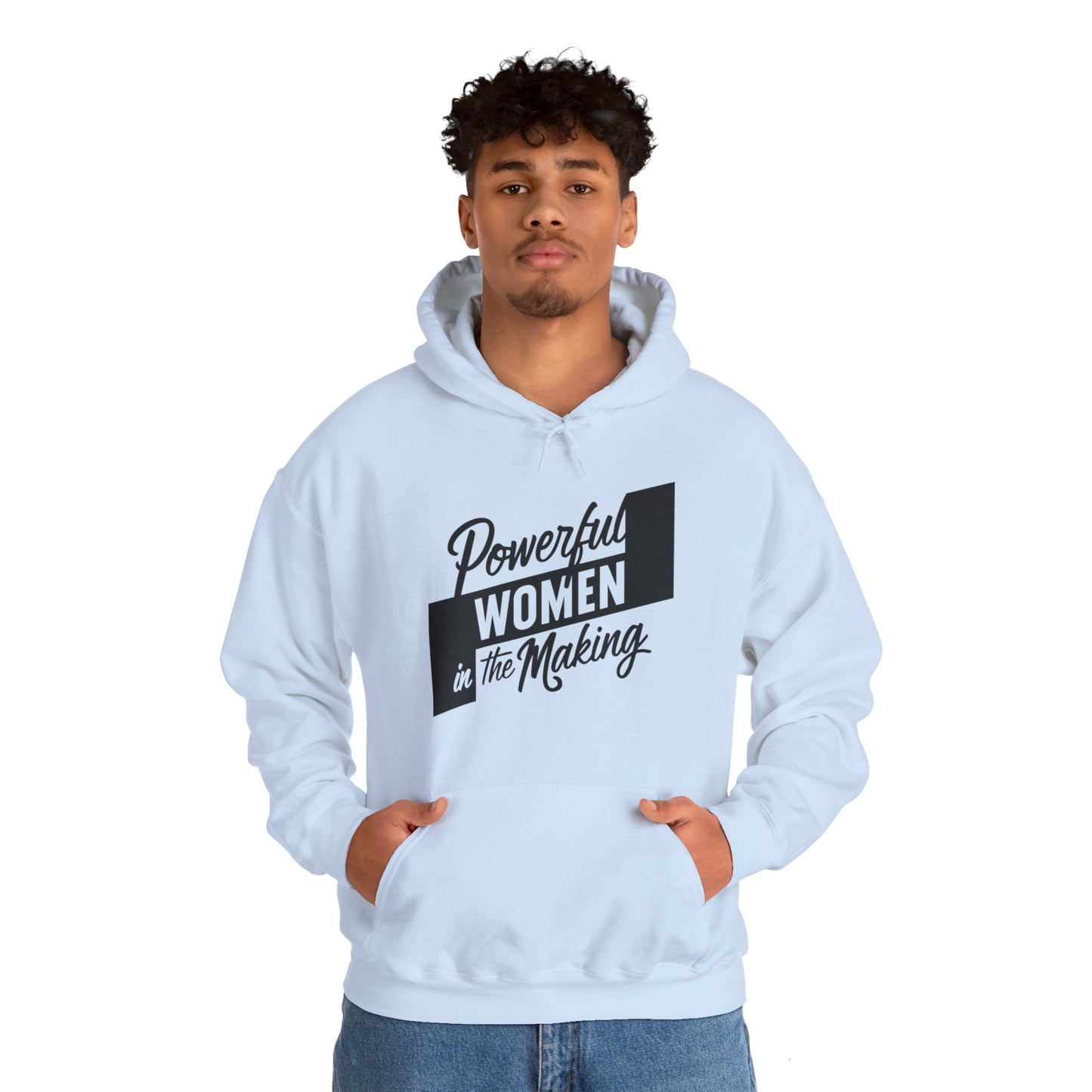 Powerful Women in the Making Unisex Heavy Blend™ Hooded Sweatshirt