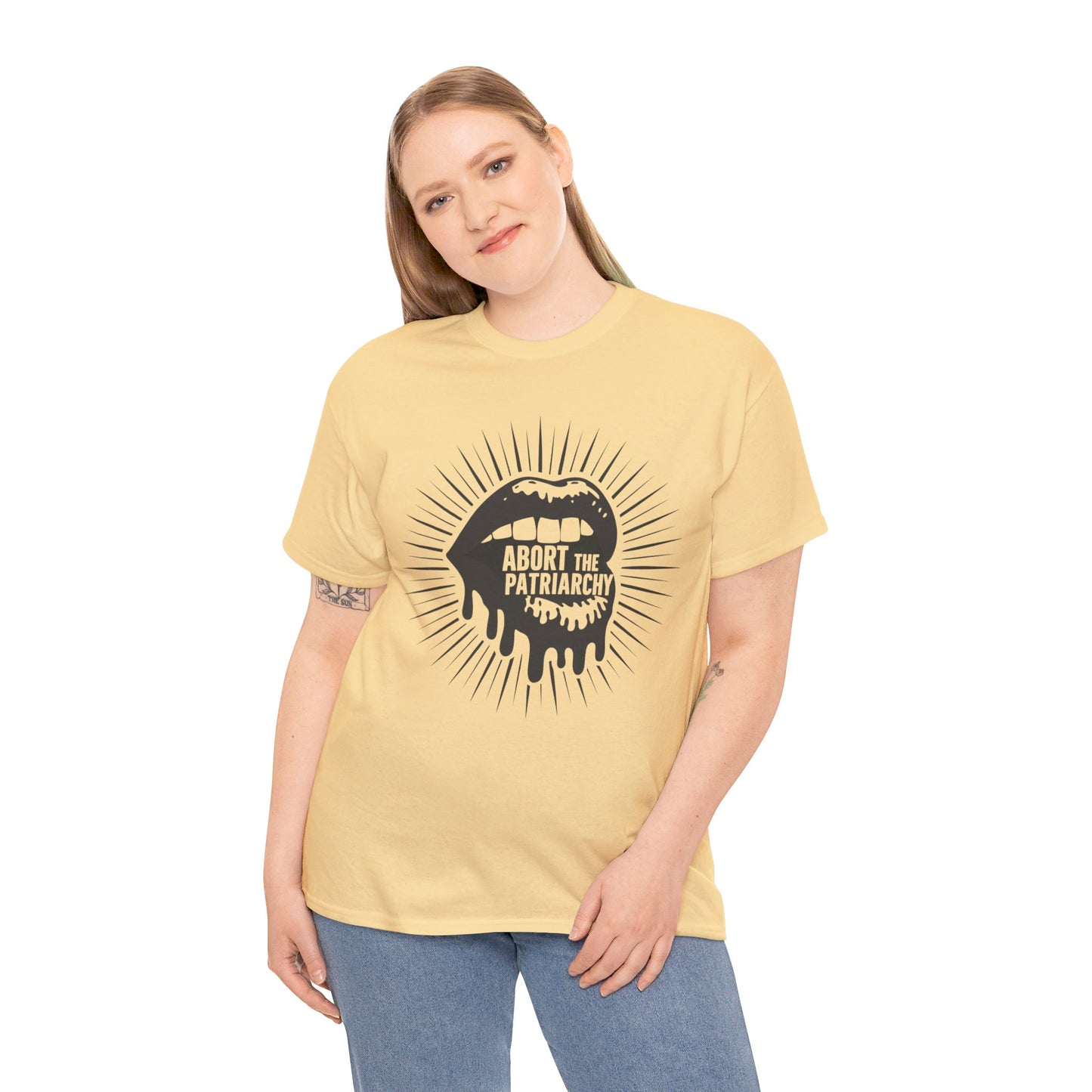 Abort The Women Heavy Cotton Tee