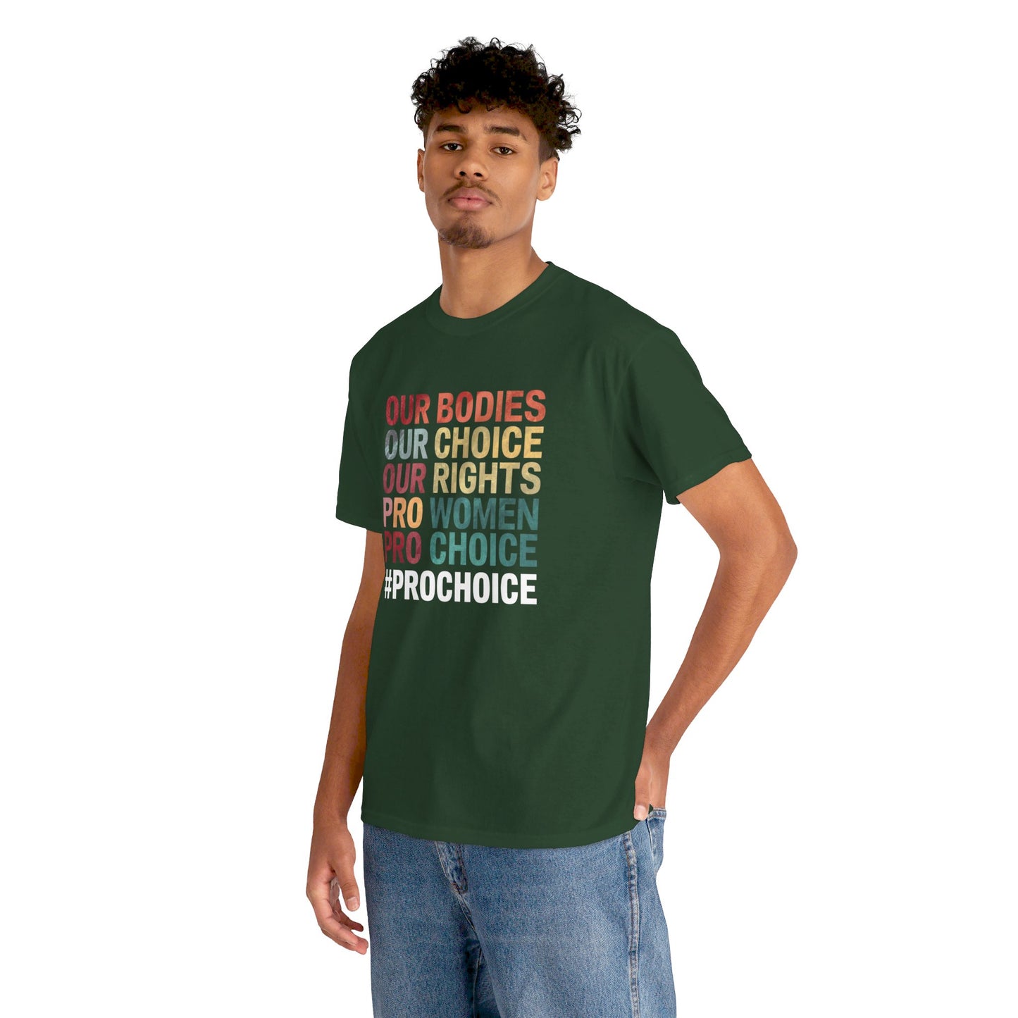 Our Bodies Women Heavy Cotton Tee