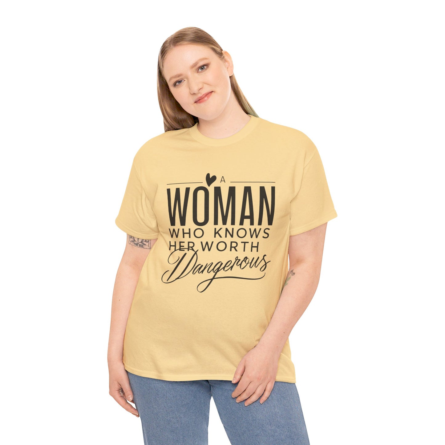 A Woman Heavy Cotton Tee