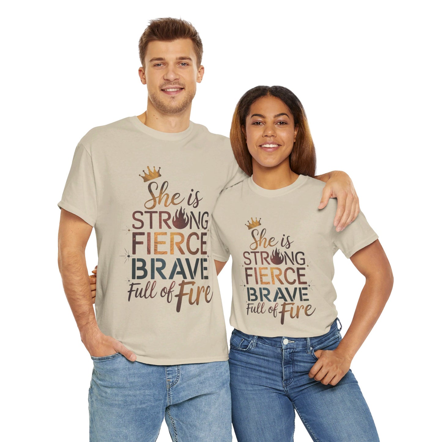 She Is Women Heavy Cotton Tee
