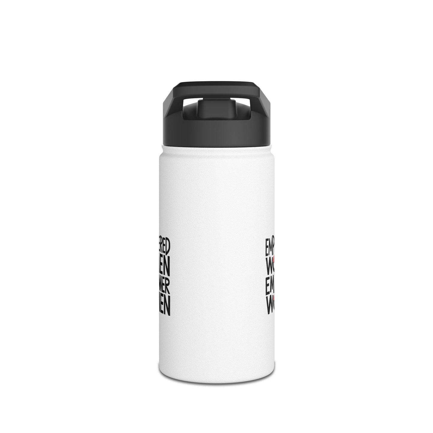 Empowered Women Stainless Steel Water Bottle, Standard Lid