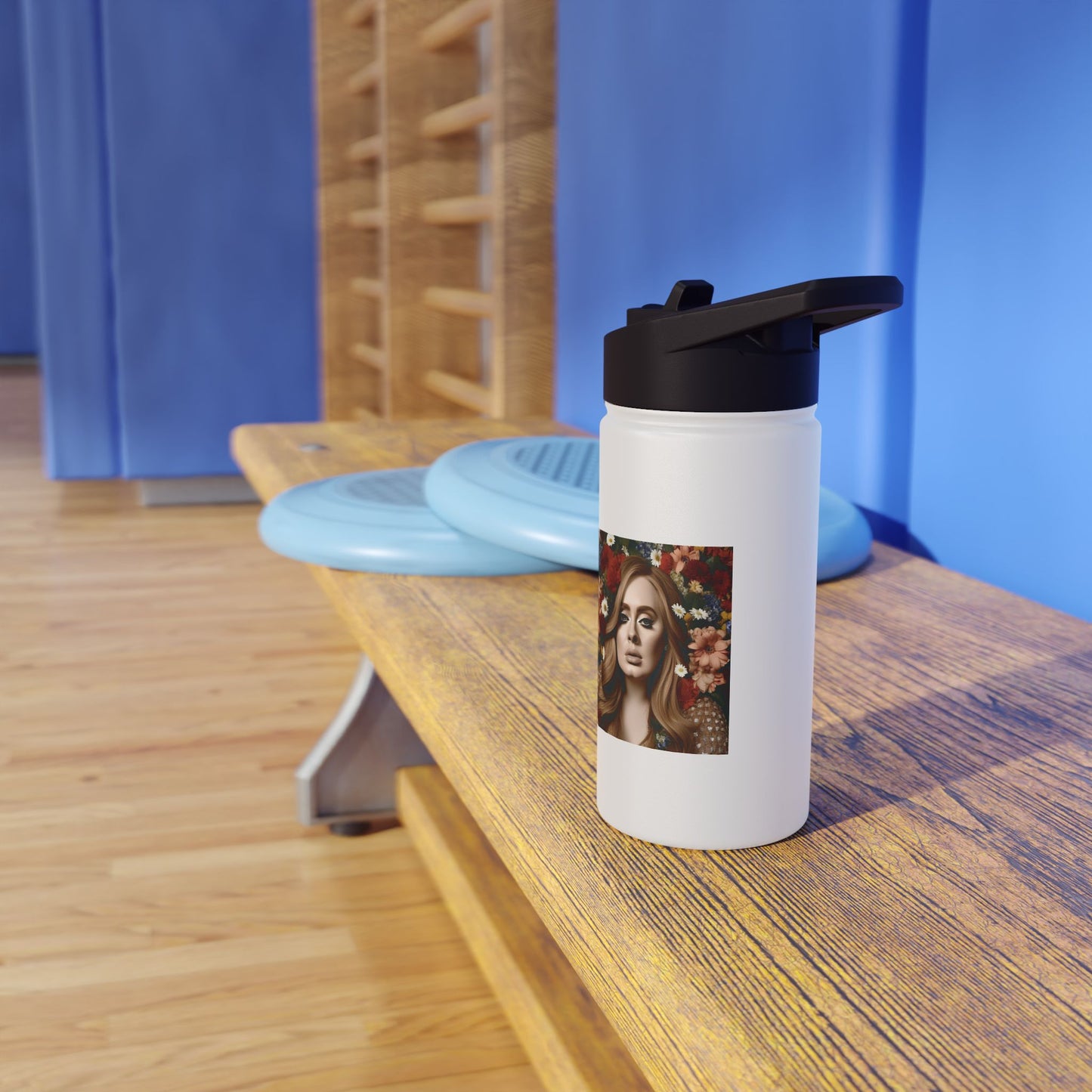 Women Stainless Steel Water Bottle, Standard Lid
