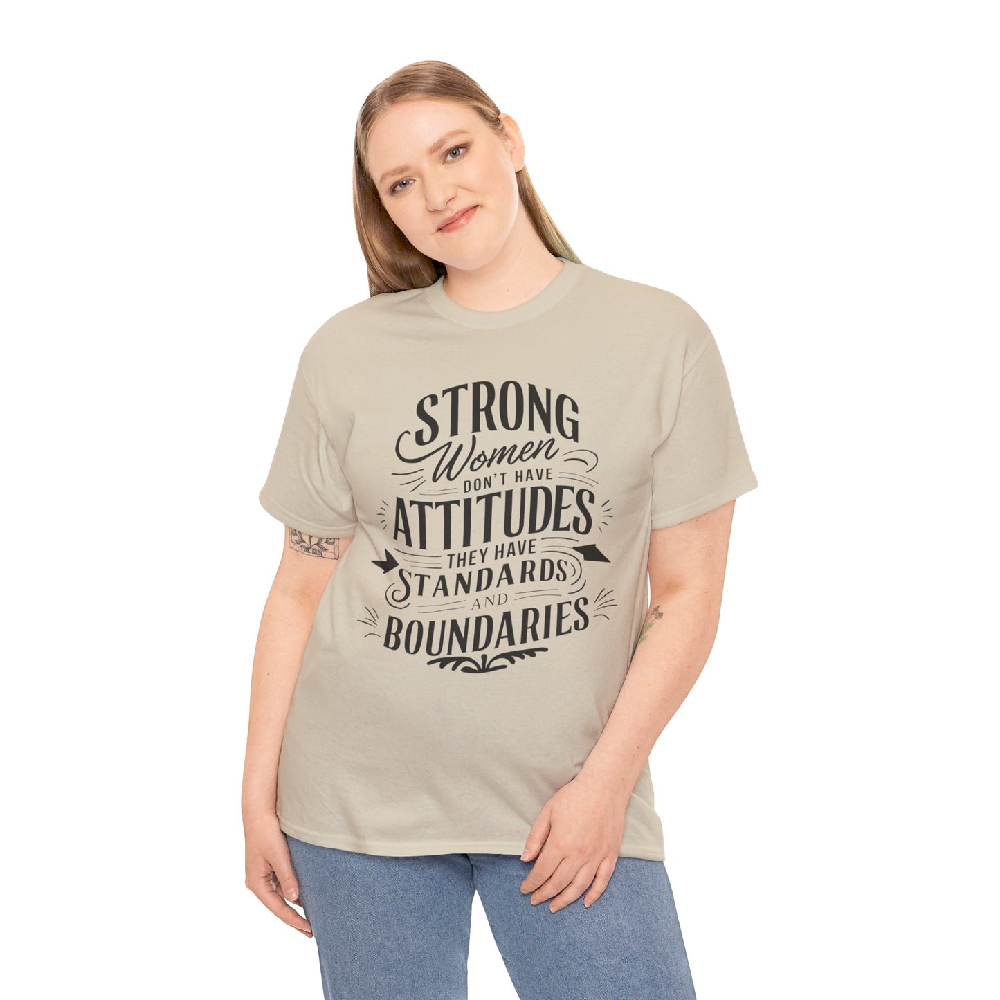 Strong Women Women Heavy Cotton Tee