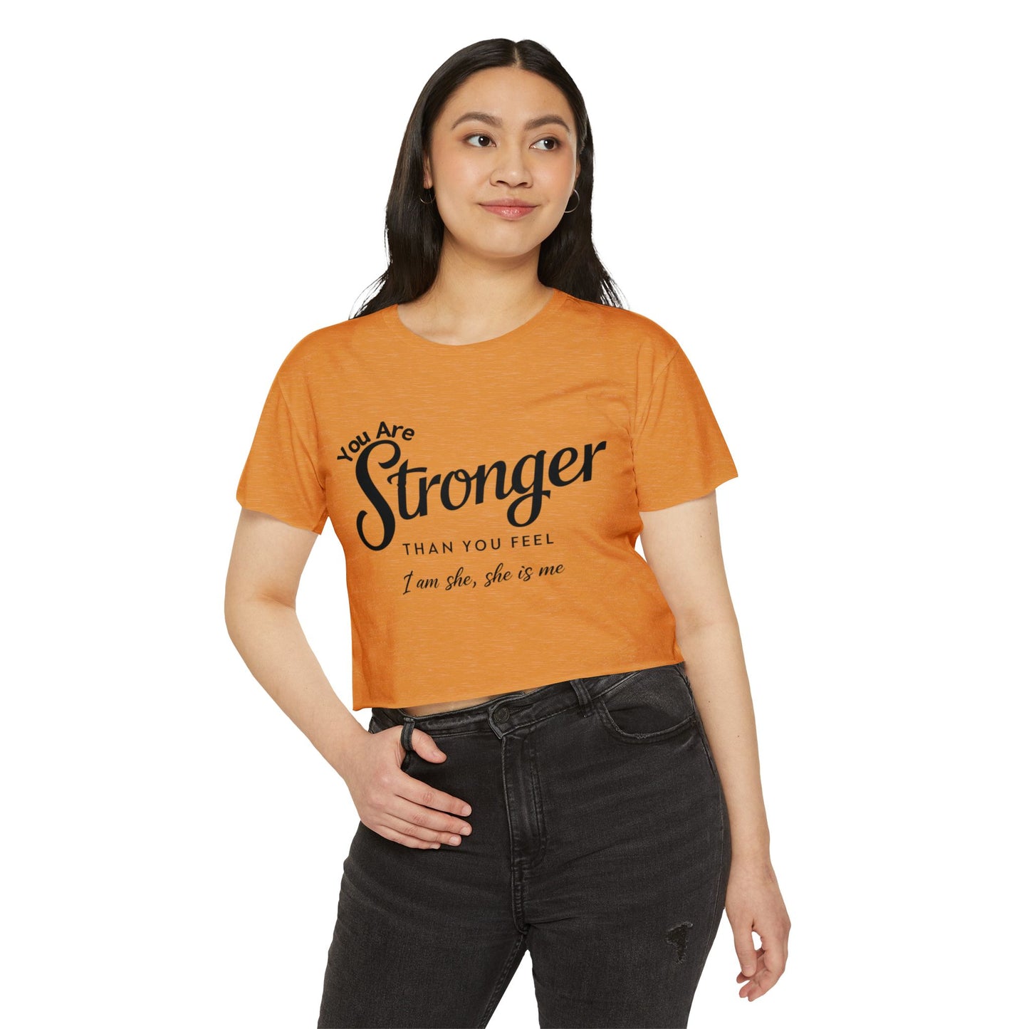 You Are Women's Festival Crop Top