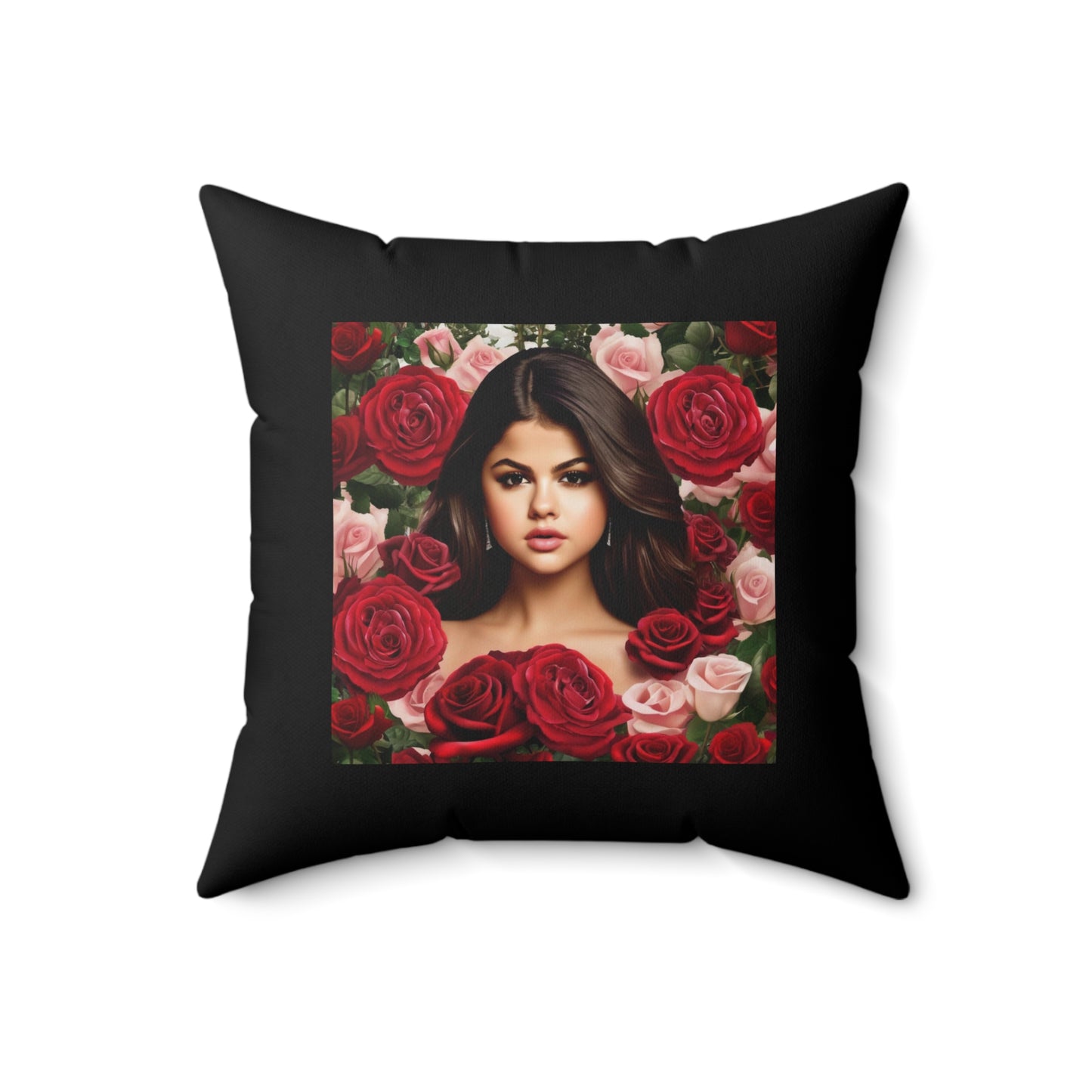 Women Spun Polyester Square Pillow