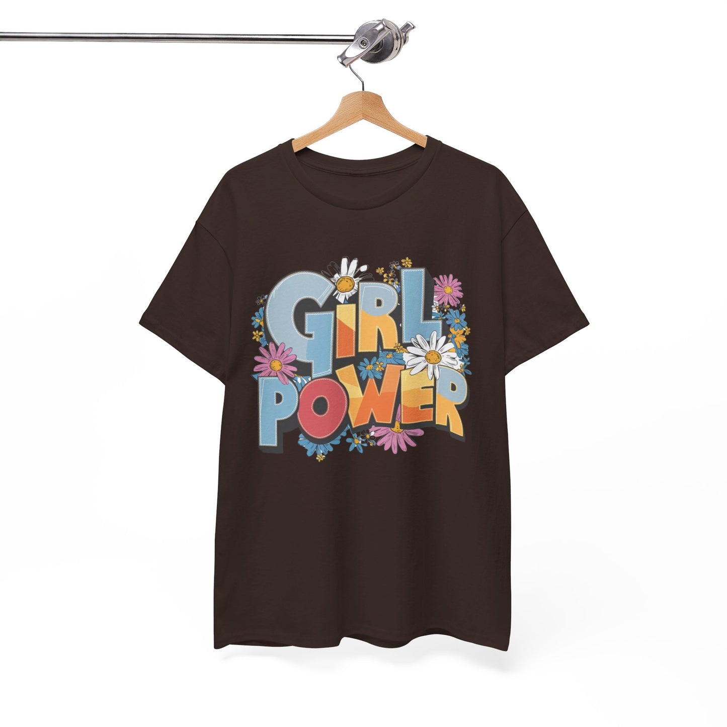 Girl Power Women Heavy Cotton Tee