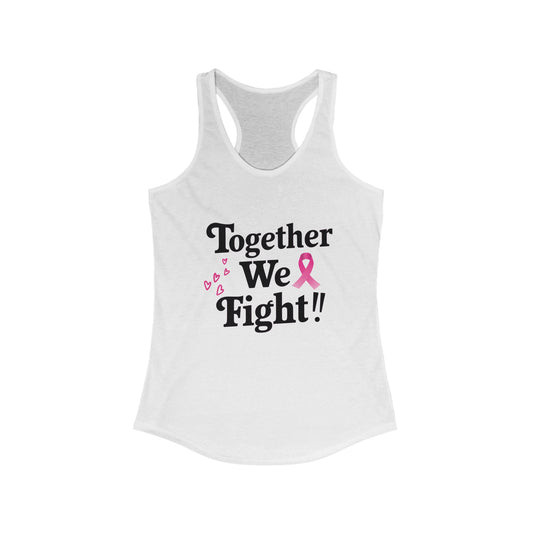 Together We Fight Women's Ideal Racerback Tank