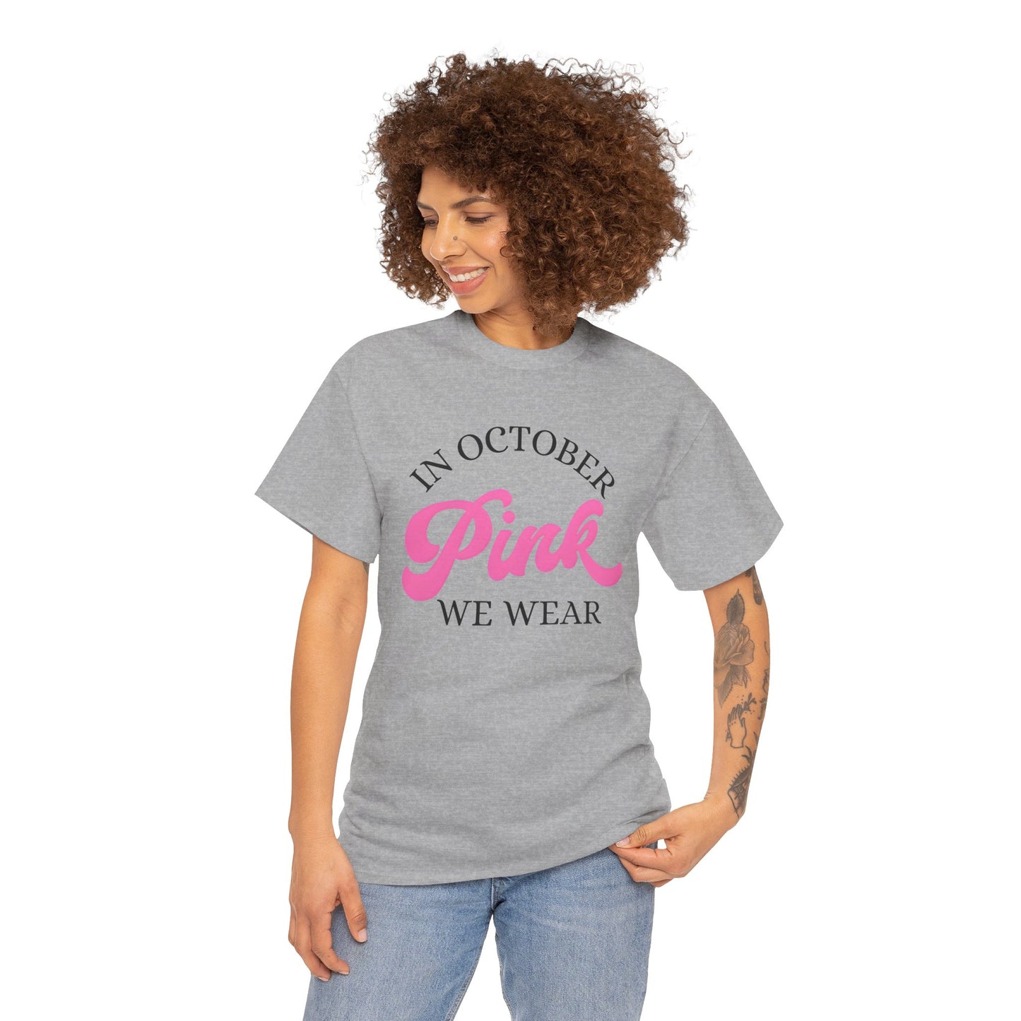 In October Unisex Heavy Cotton Tee