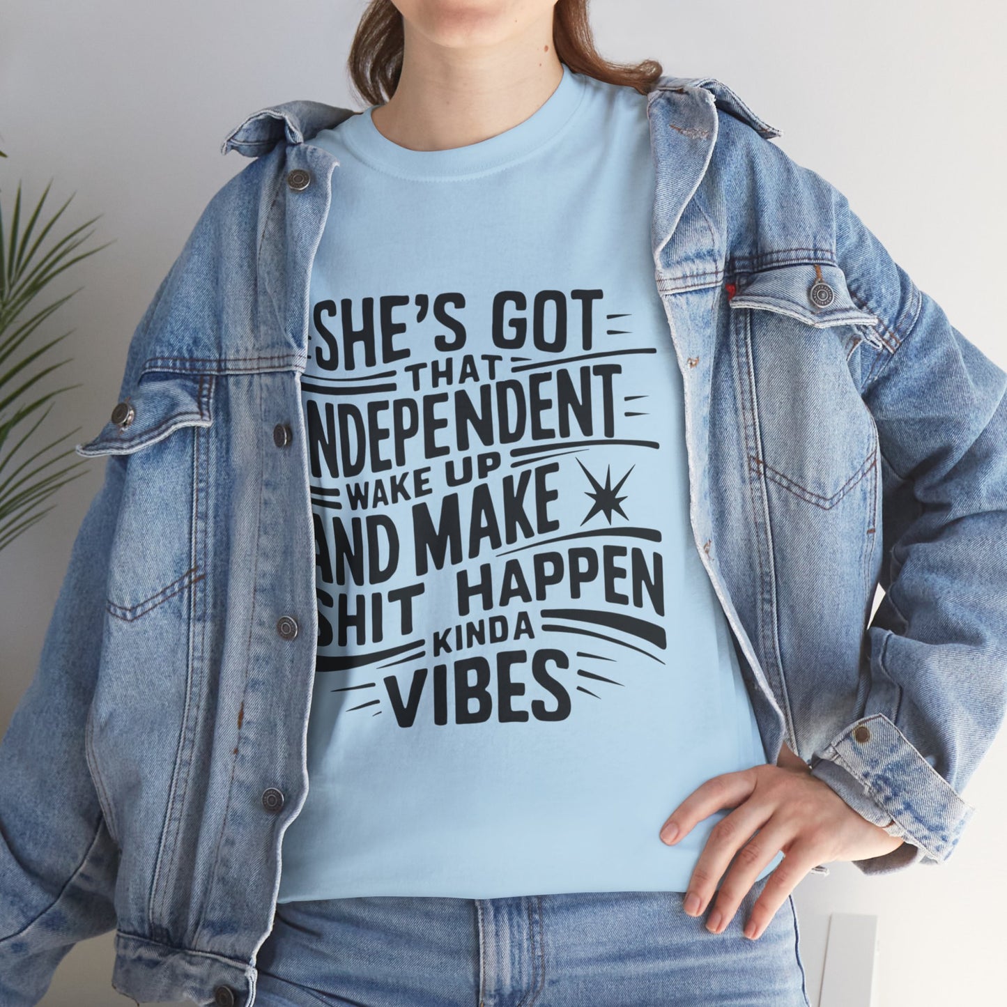 She's Got Independent T-Shirt with Hearts
