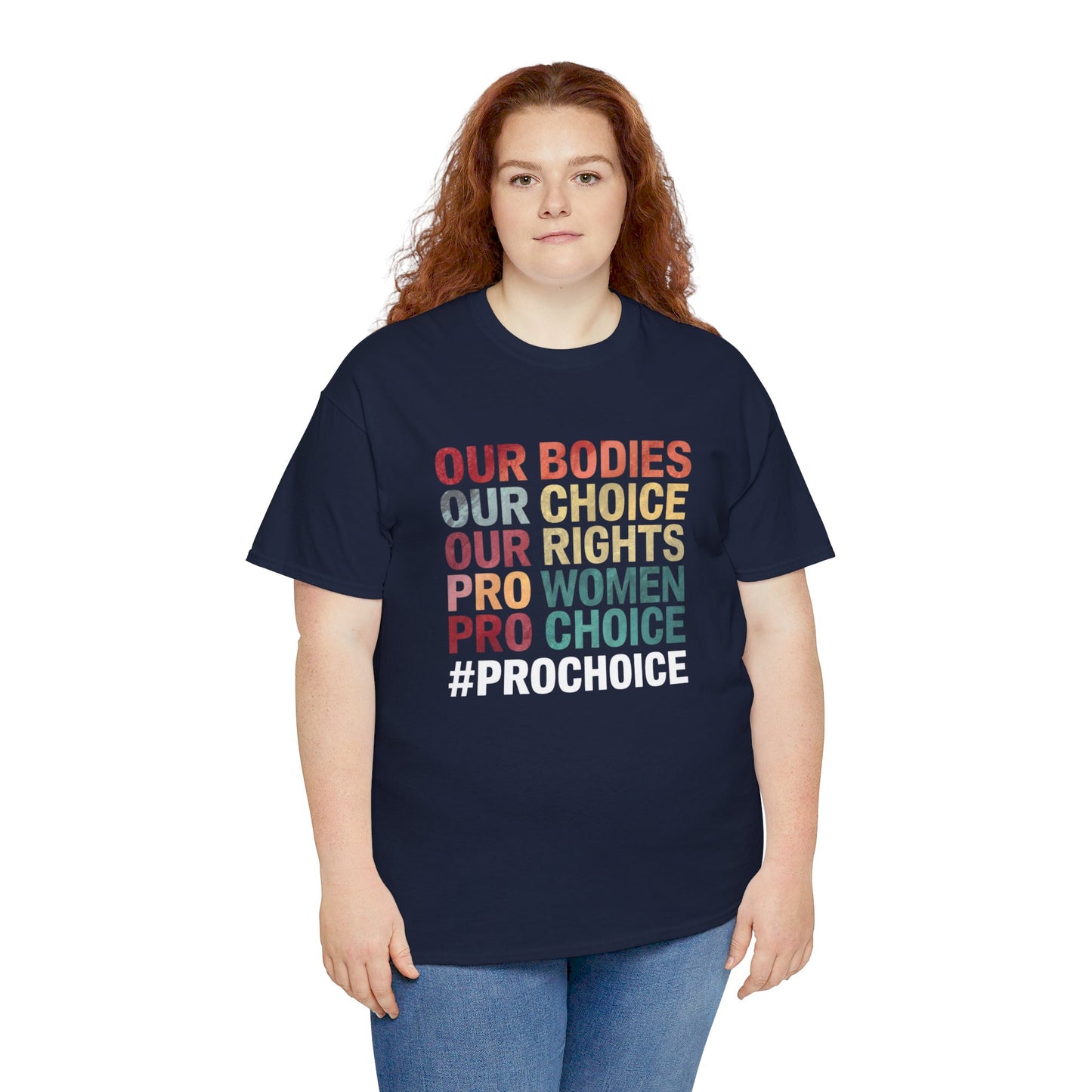 Our Bodies Women Heavy Cotton Tee