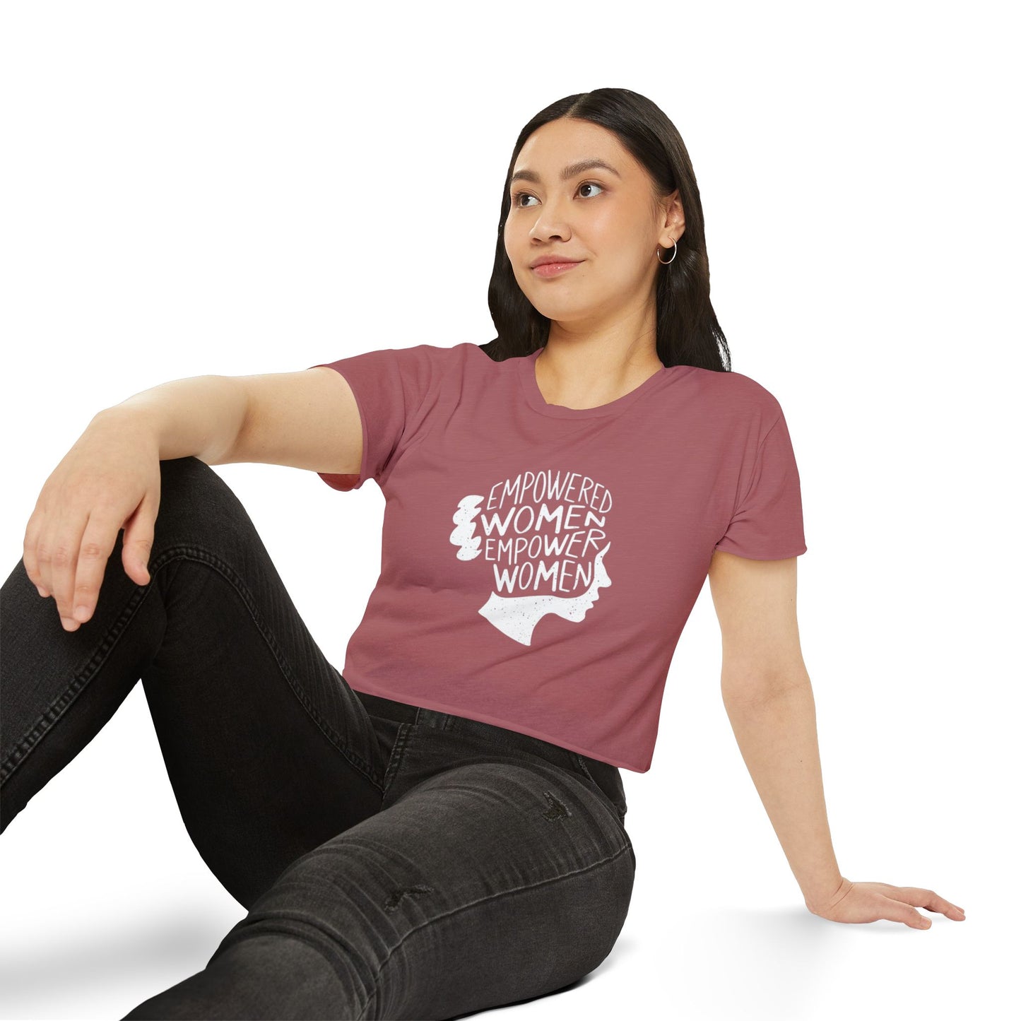 Empowered Women Women's Festival Crop Top