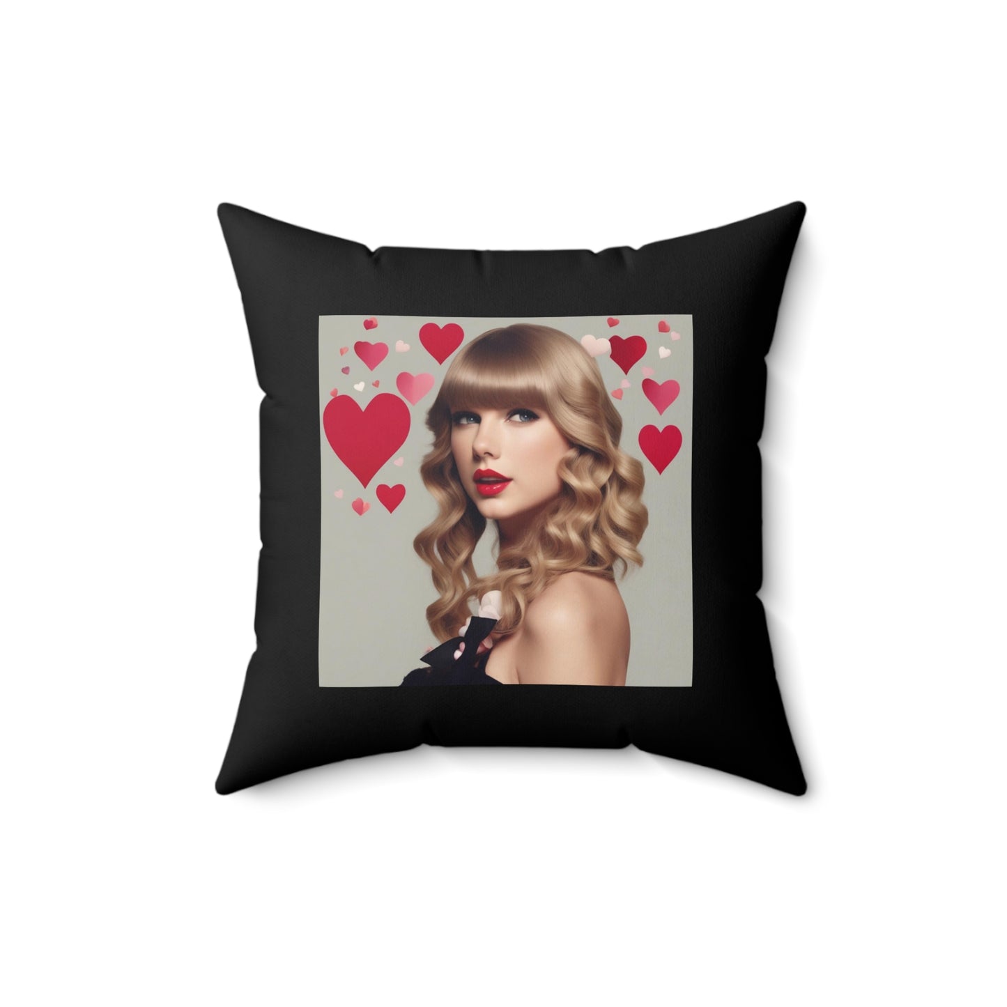Women Spun Polyester Square Pillow