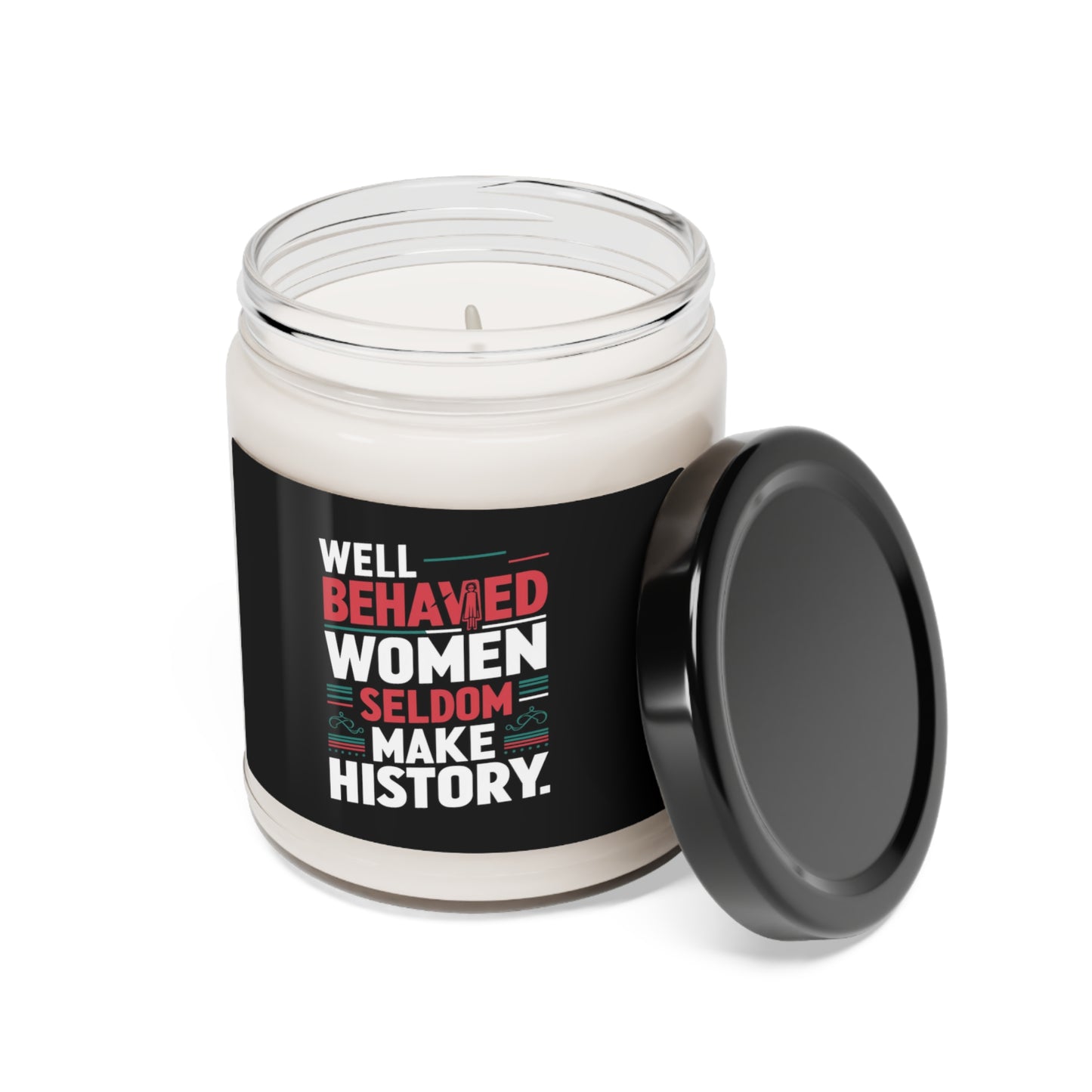 Well Behaved Women Scented Soy Candle, 9oz