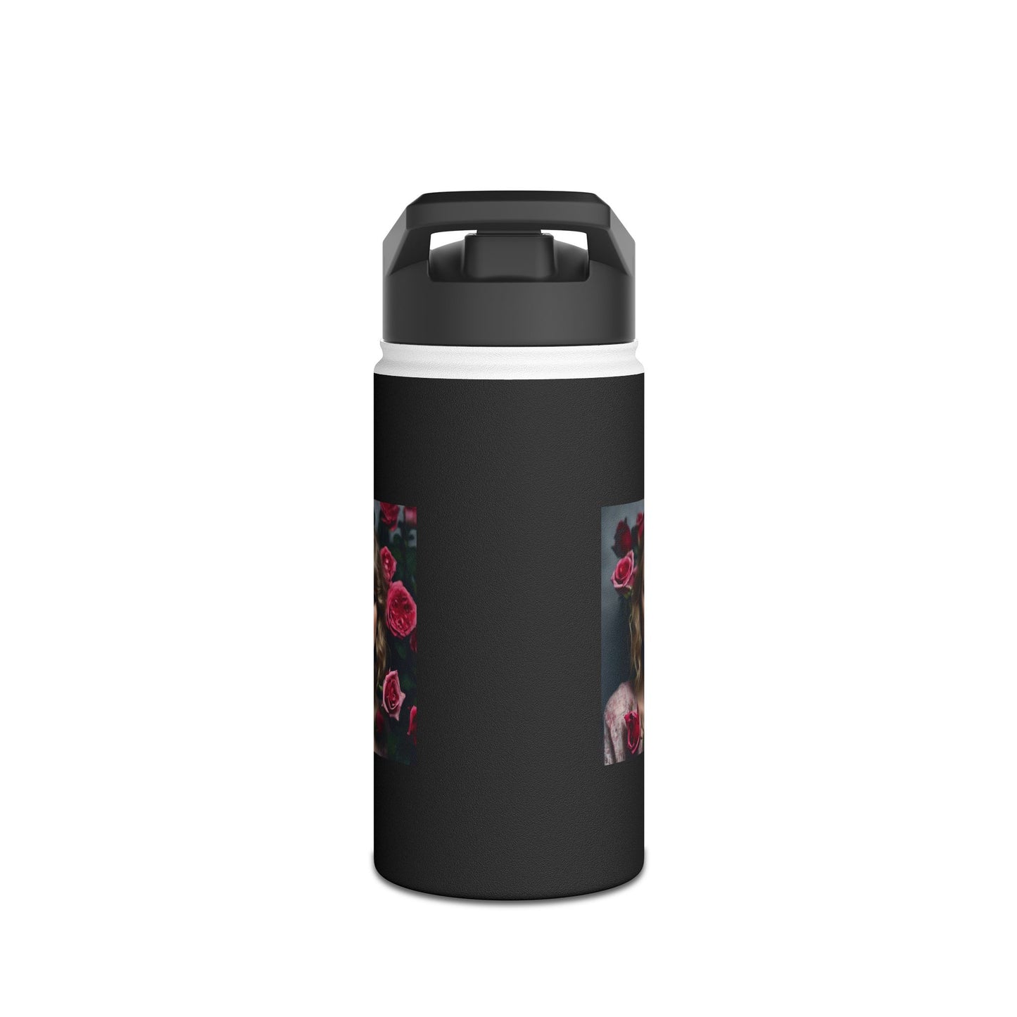 Women Stainless Steel Water Bottle, Standard Lid