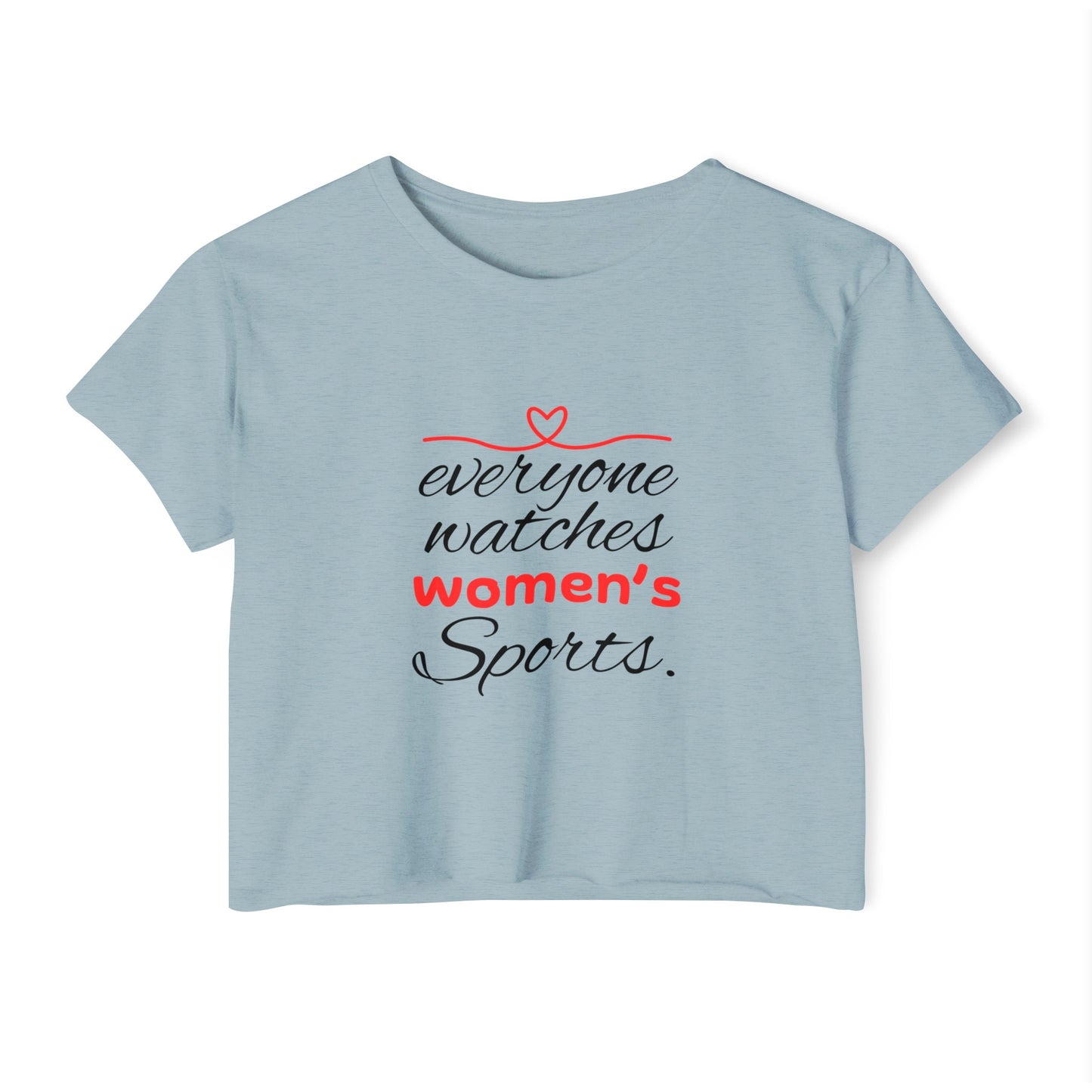 everyone watches Women's Festival Crop Top