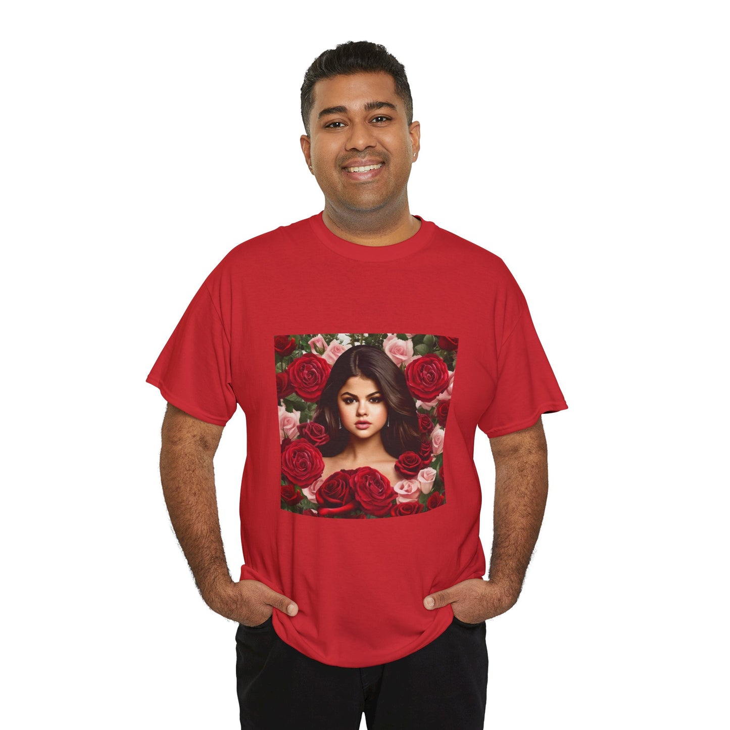 Selena Gomez T Shirt with Hearts
